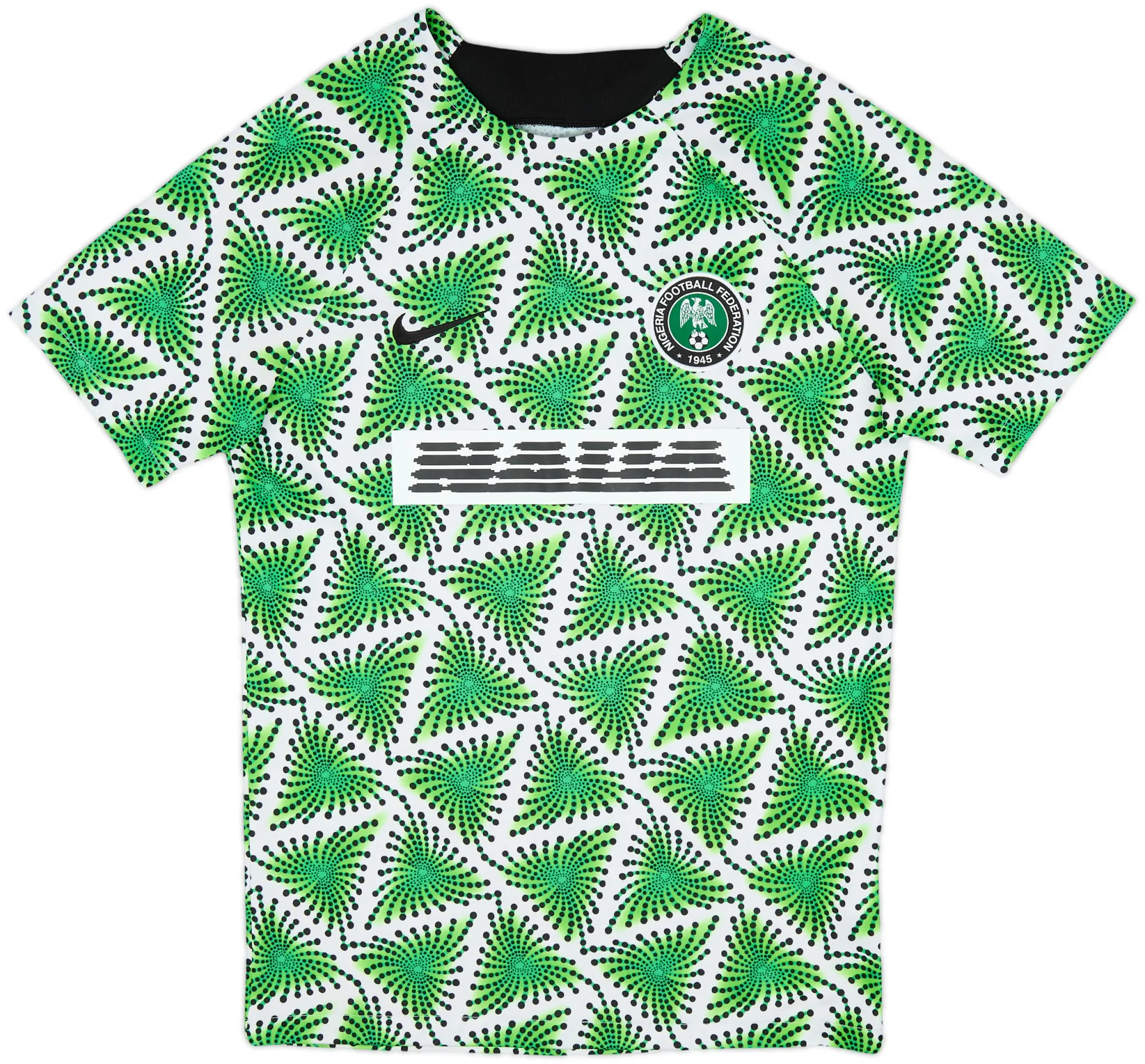 Nike Nigeria Mens SS Pre-Match Home Shirt 2022