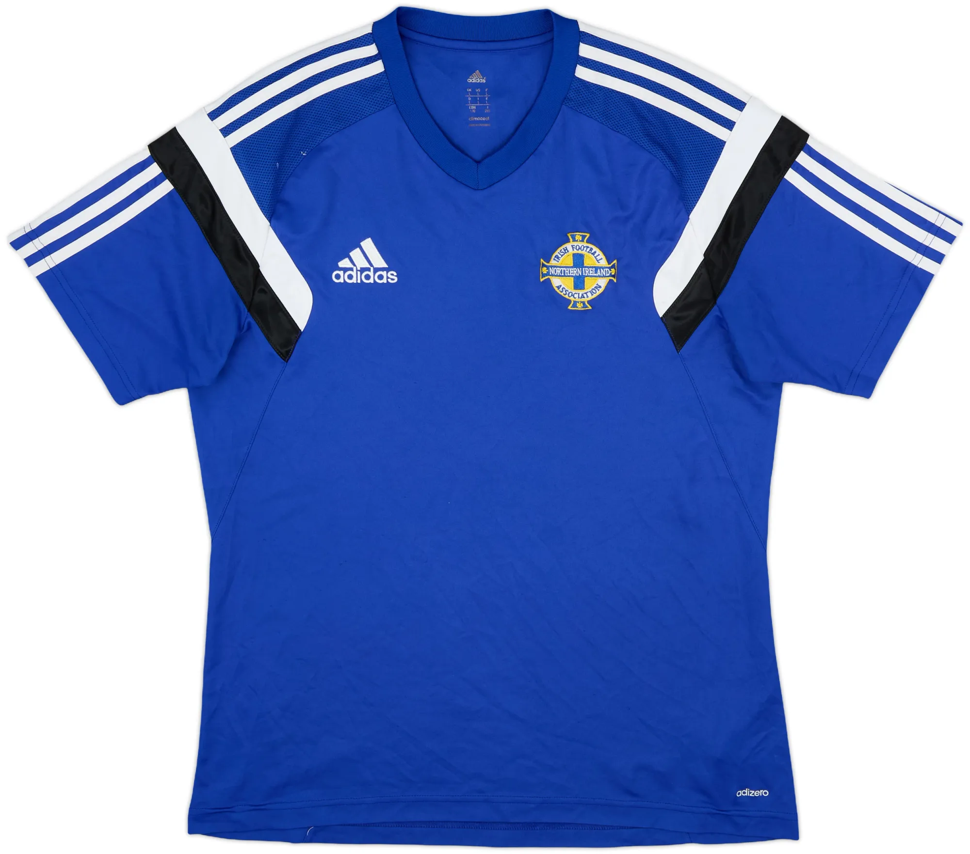 adidas Northern Ireland Mens SS Player Issue Home Shirt 2014
