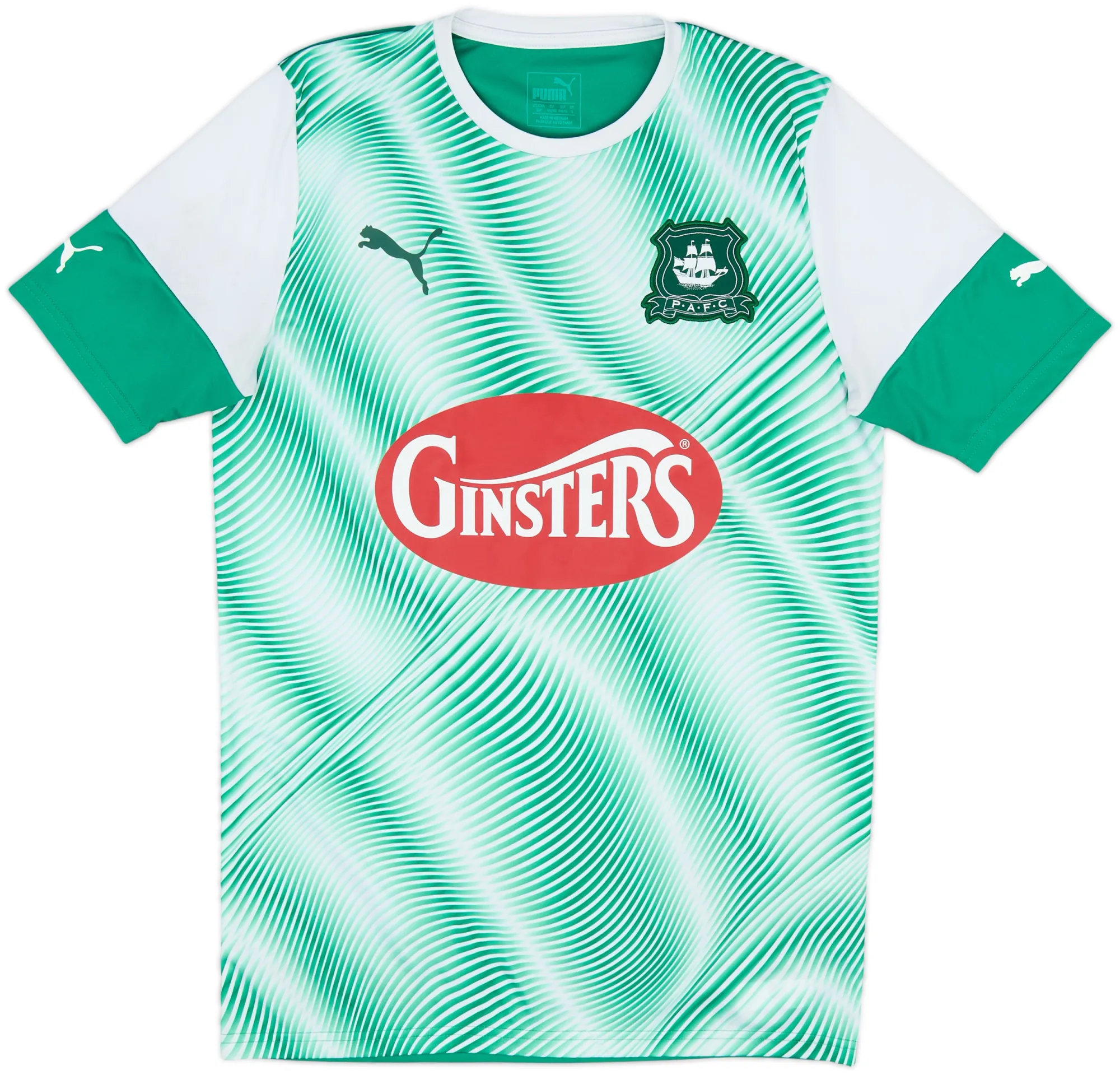 Puma Plymouth Argyle Mens SS Away Shirt 2019/20