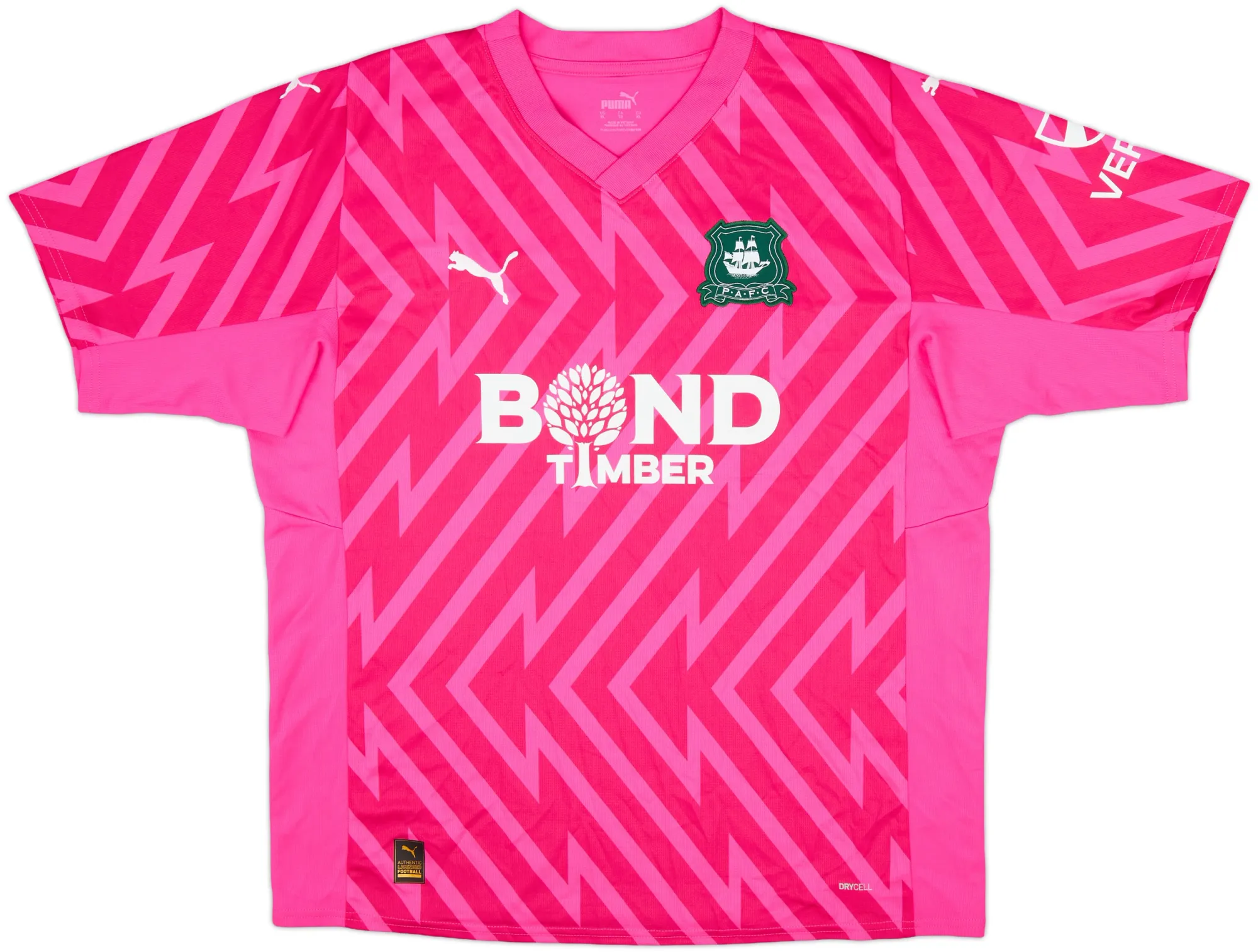 Puma Plymouth Argyle Mens LS Goalkeeper Home Shirt 2023/24