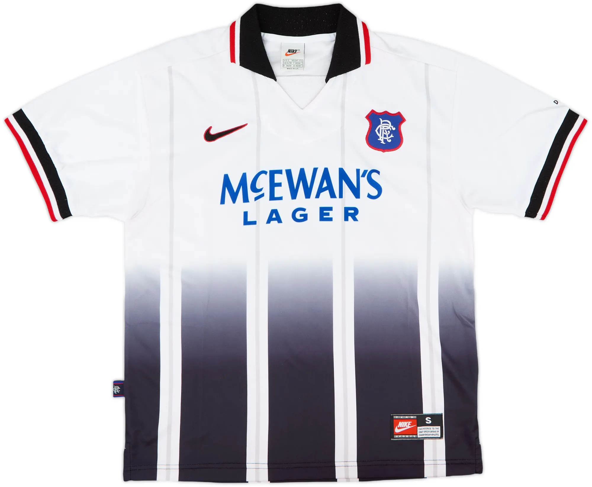 Nike Rangers Mens SS Away Shirt 1997/99