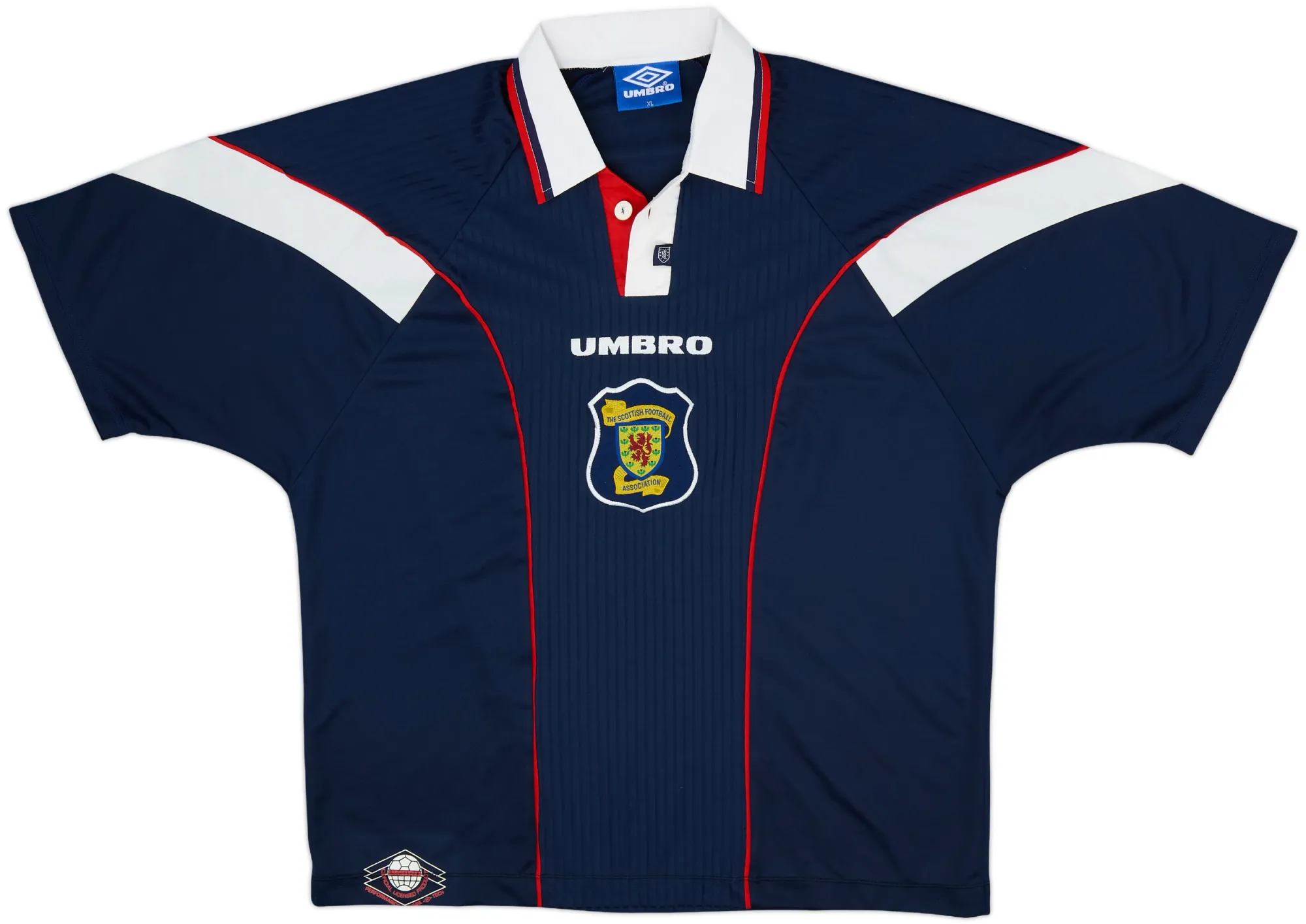 Umbro Scotland Mens SS Home Shirt 1996