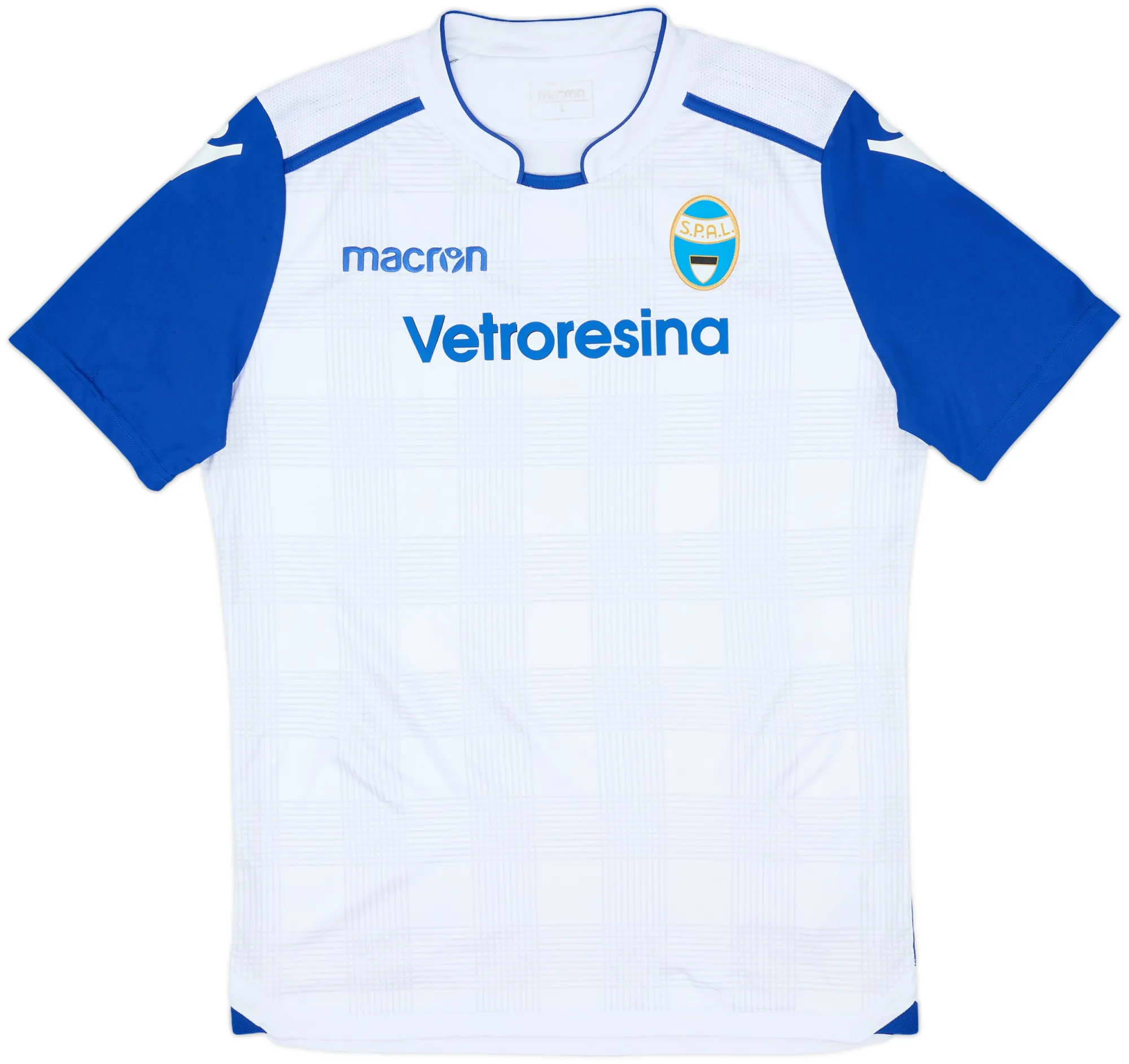 Macron S.P.A.L Mens SS Home Shirt 2019/20