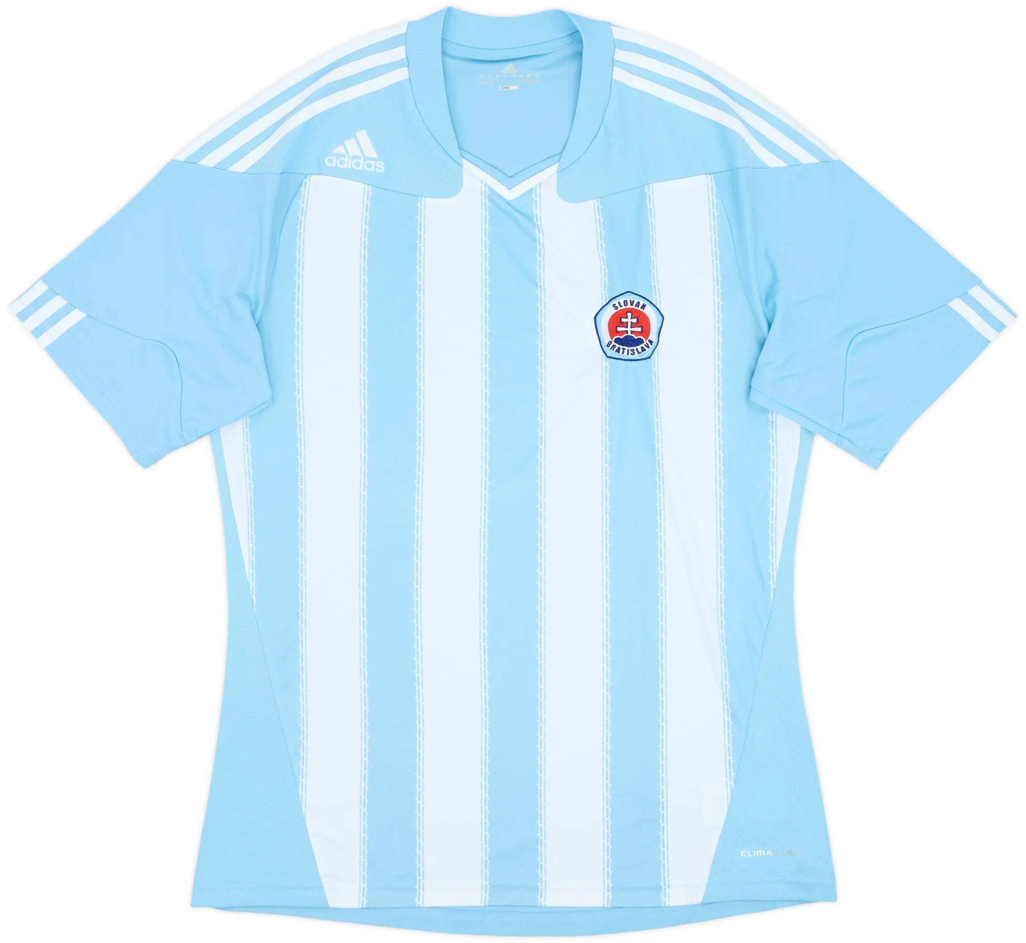 adidas SK Slovan Bratislava Mens SS Home Shirt 2011/12