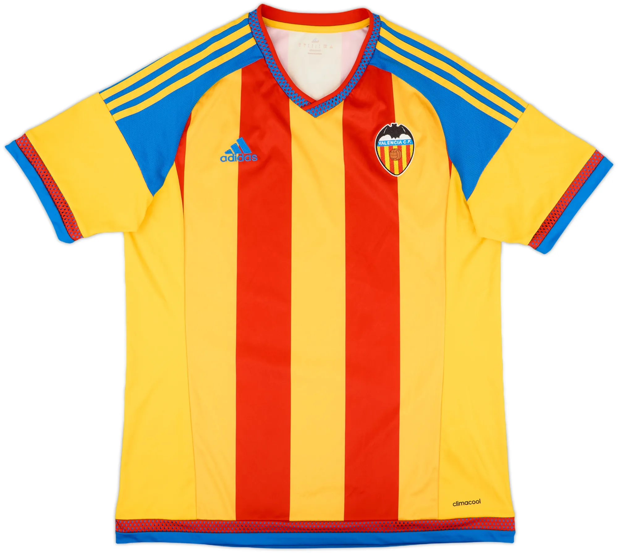 adidas Valencia Mens SS Away Shirt 2015/16