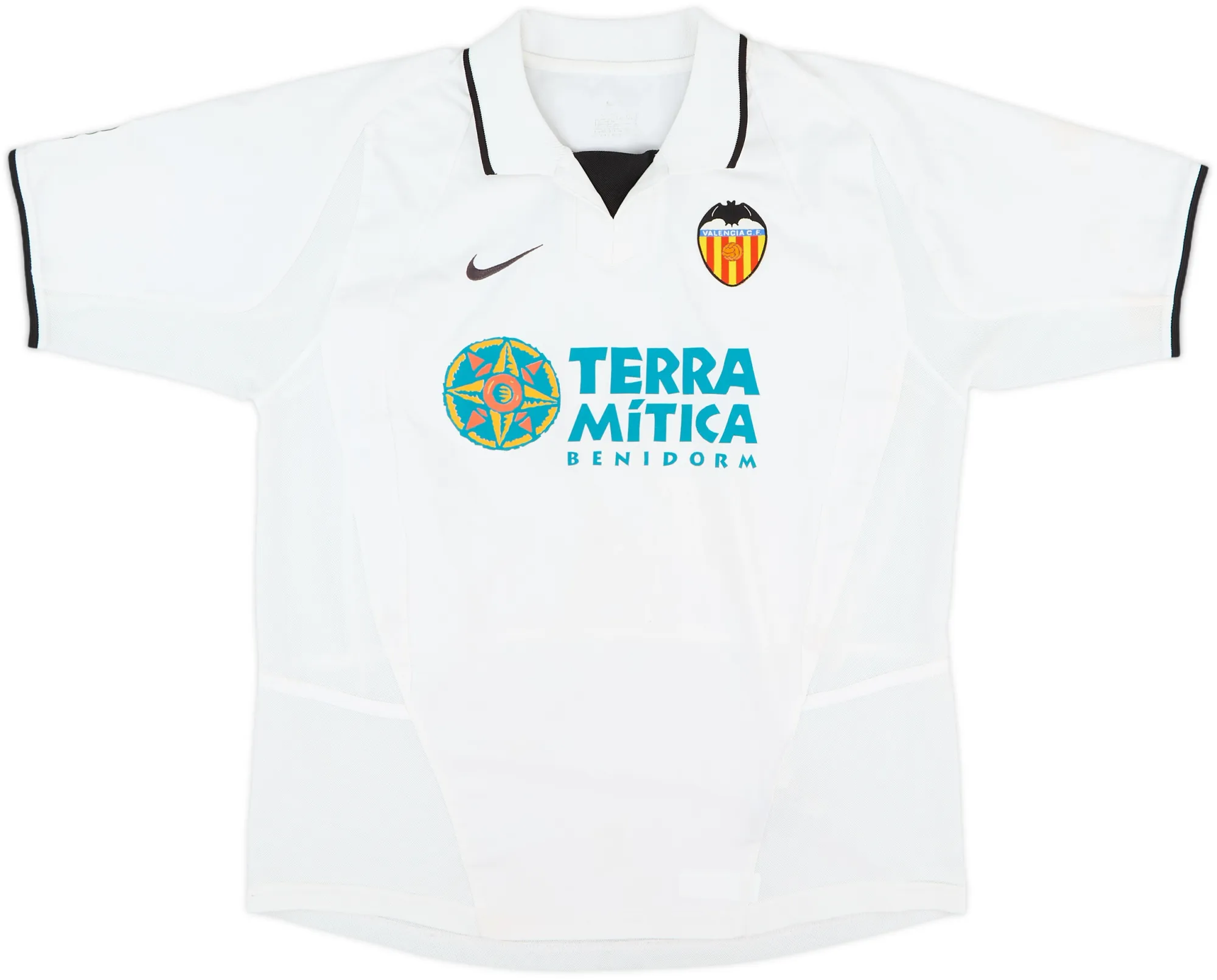 Nike Valencia Boys SS Home Shirt 2002/03
