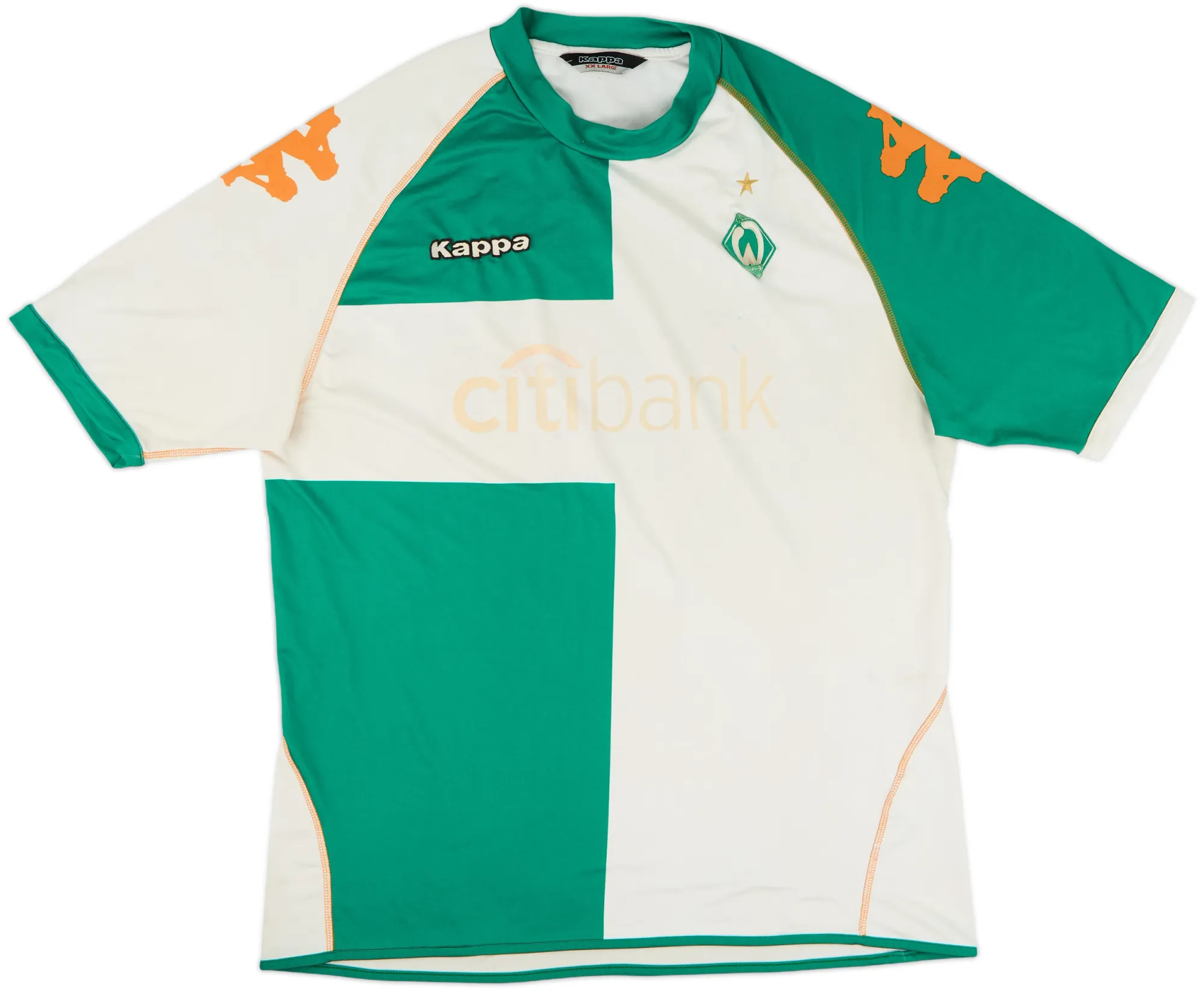 Kappa Werder Bremen Mens SS Third Shirt 2007/08