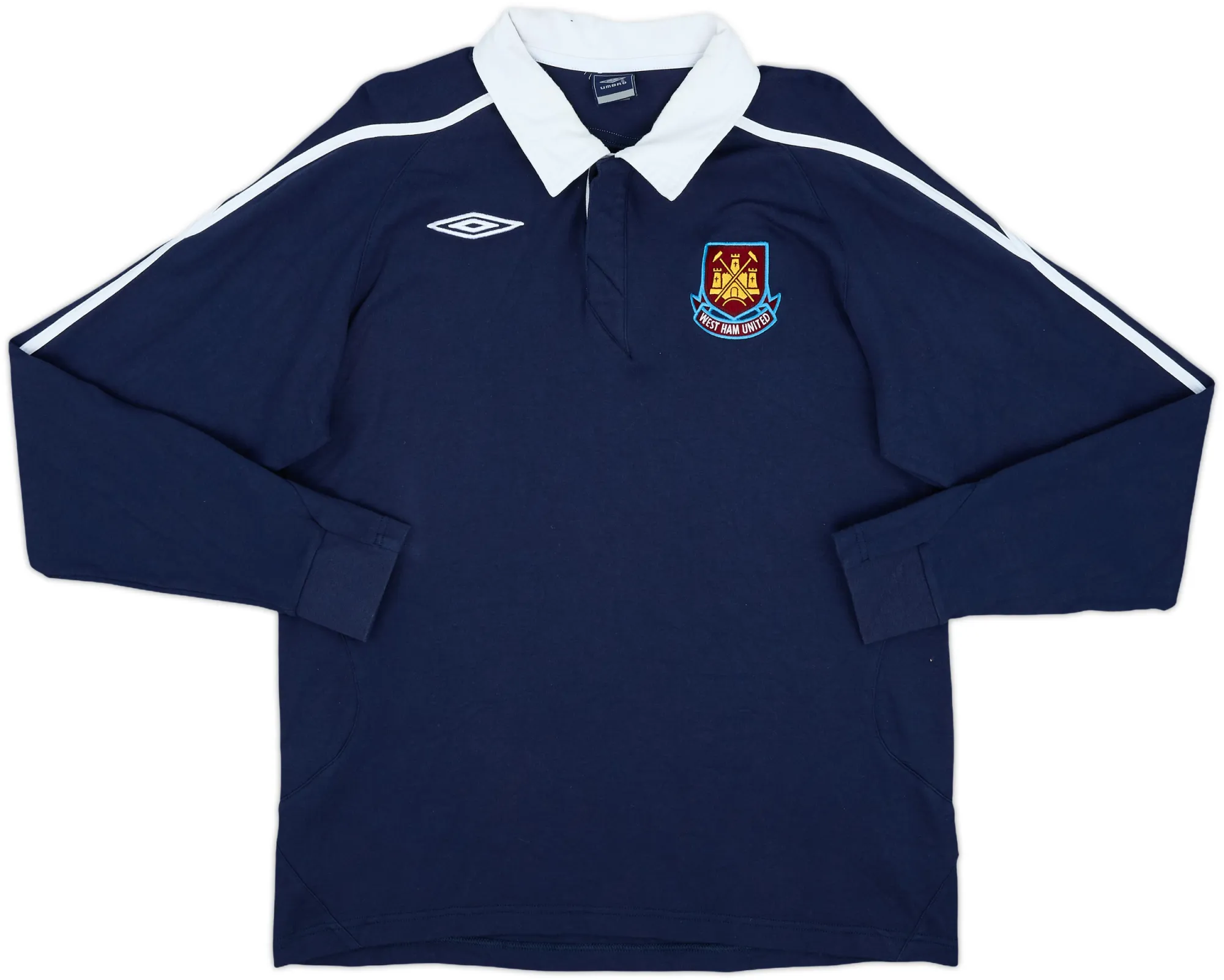 Umbro West Ham United Mens LS Home Shirt 2007/08