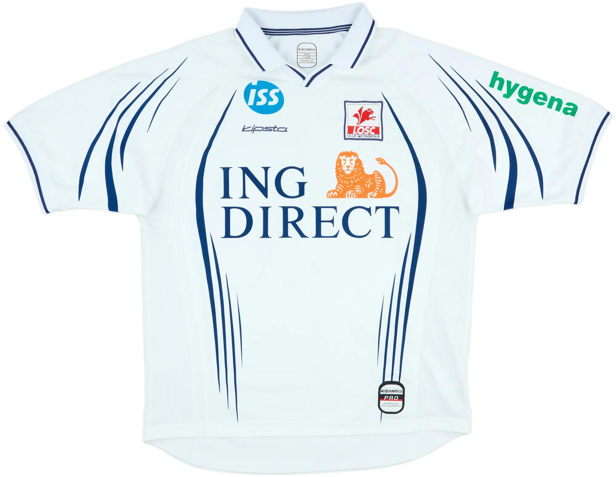 Away Lille Mens SS Away Shirt 2001/02