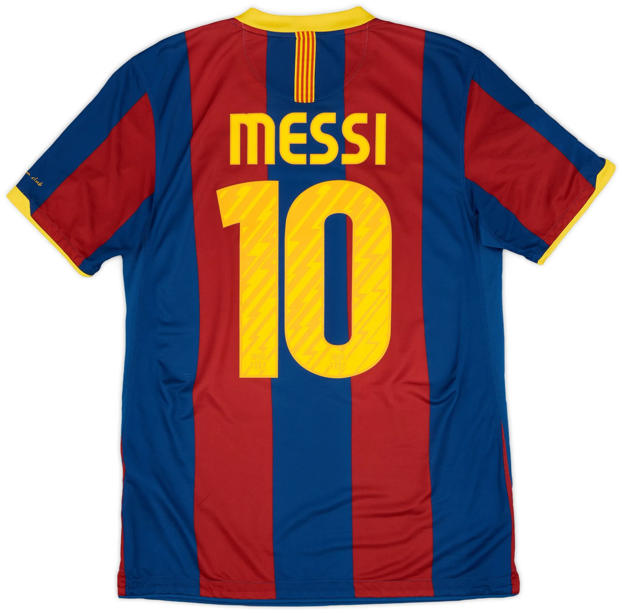 Nike Barcelona Mens SS Home Shirt 2010/11