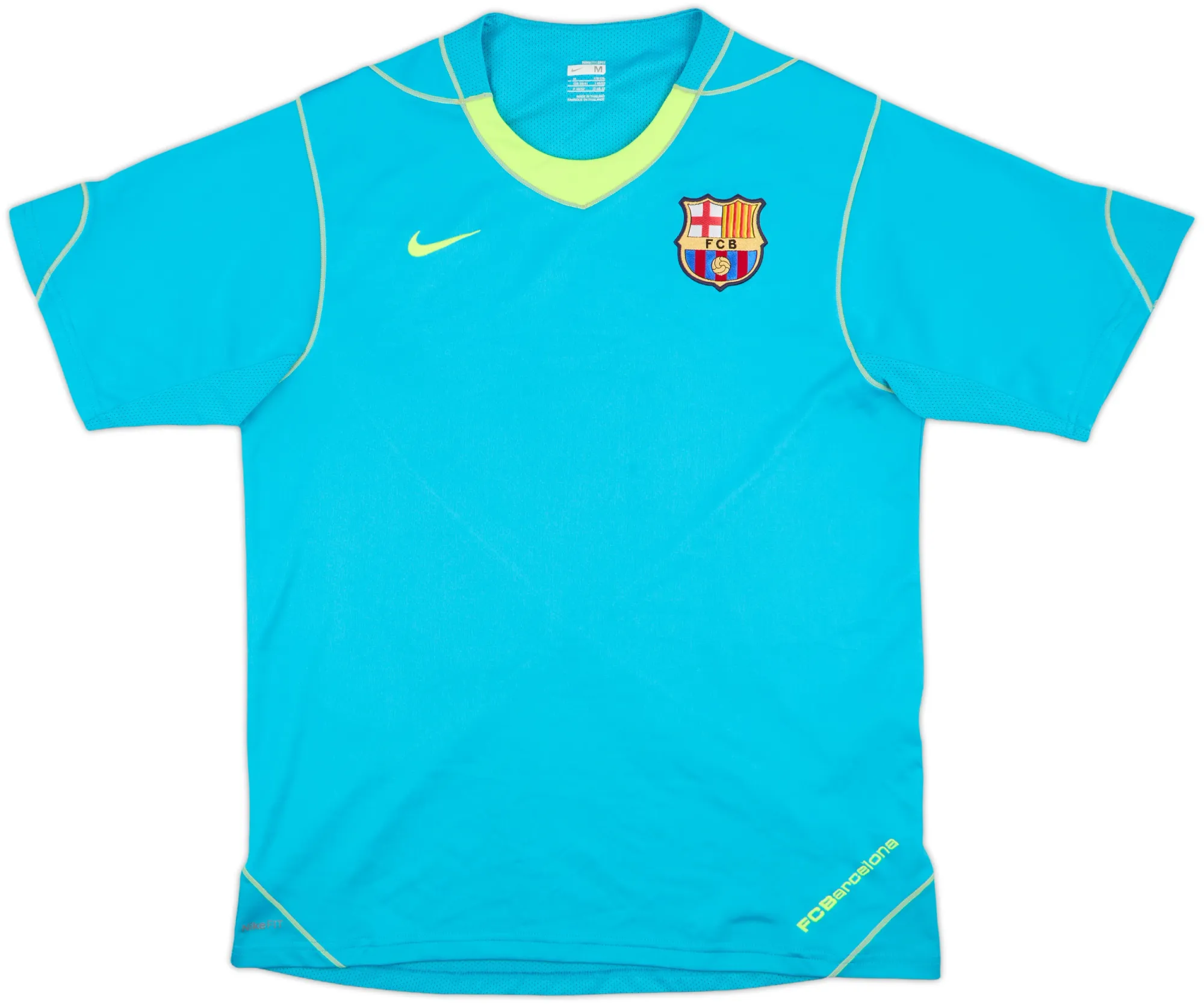 Nike Barcelona Mens SS Home Shirt 2007/08