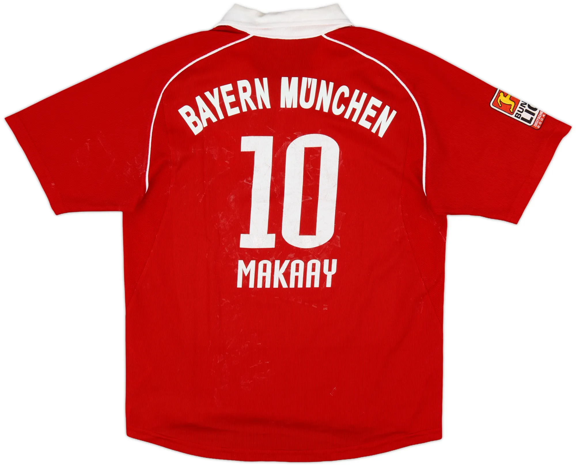 adidas Bayern Munich Boys SS Home Shirt 2005/06