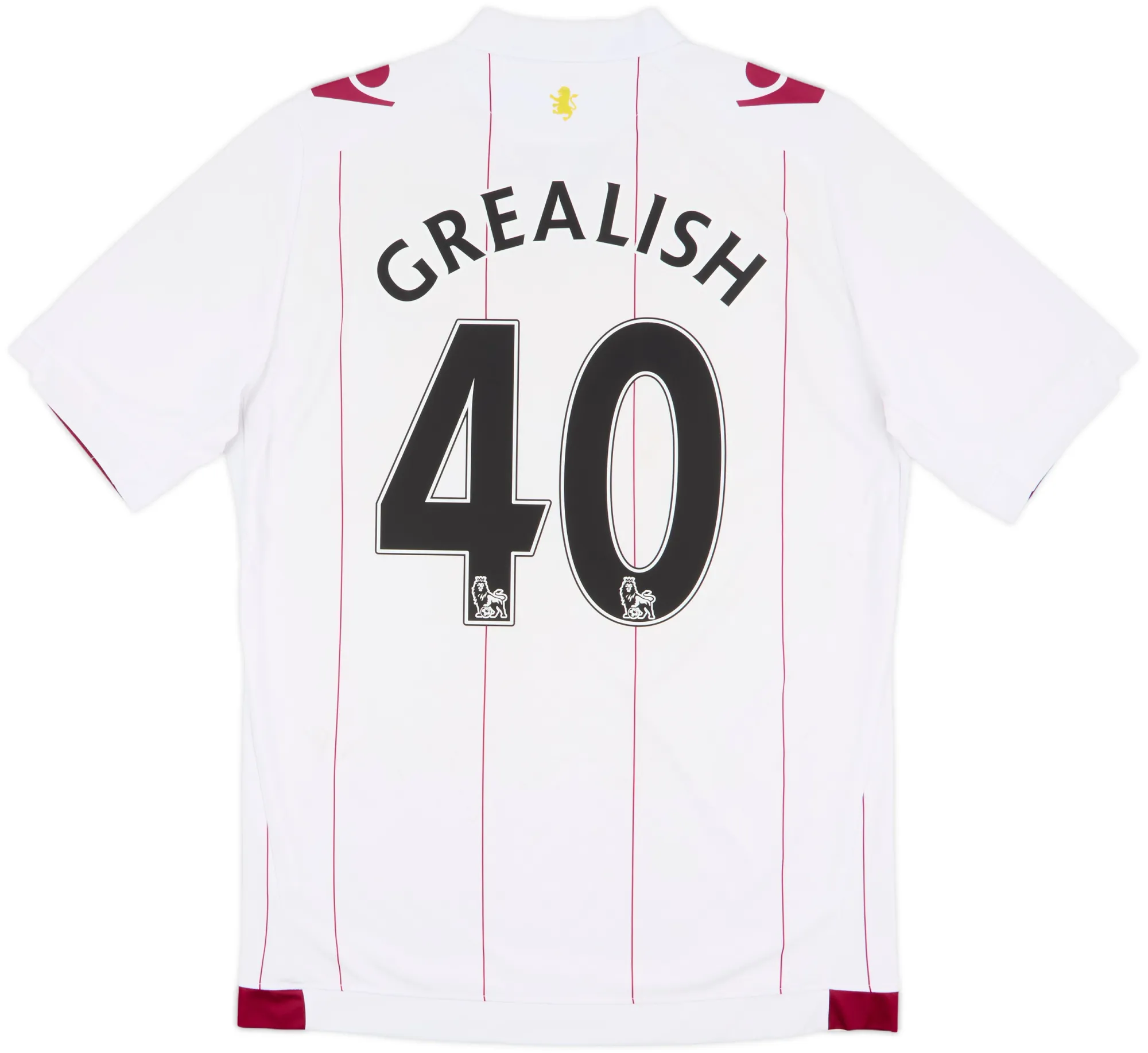 Macron Aston Villa Mens SS Away Shirt 2014/15