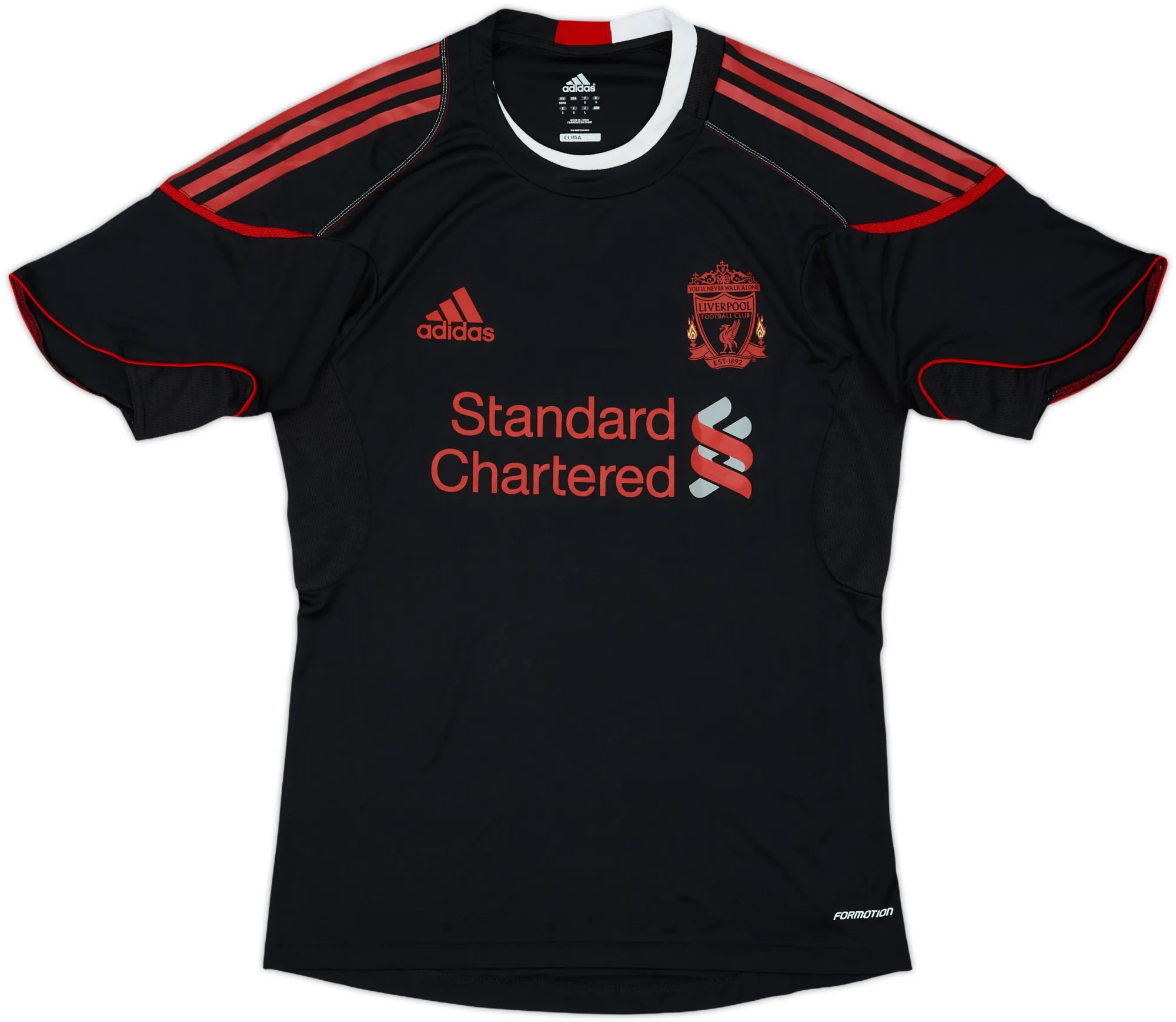 adidas Liverpool Mens SS Home Shirt 2010/11