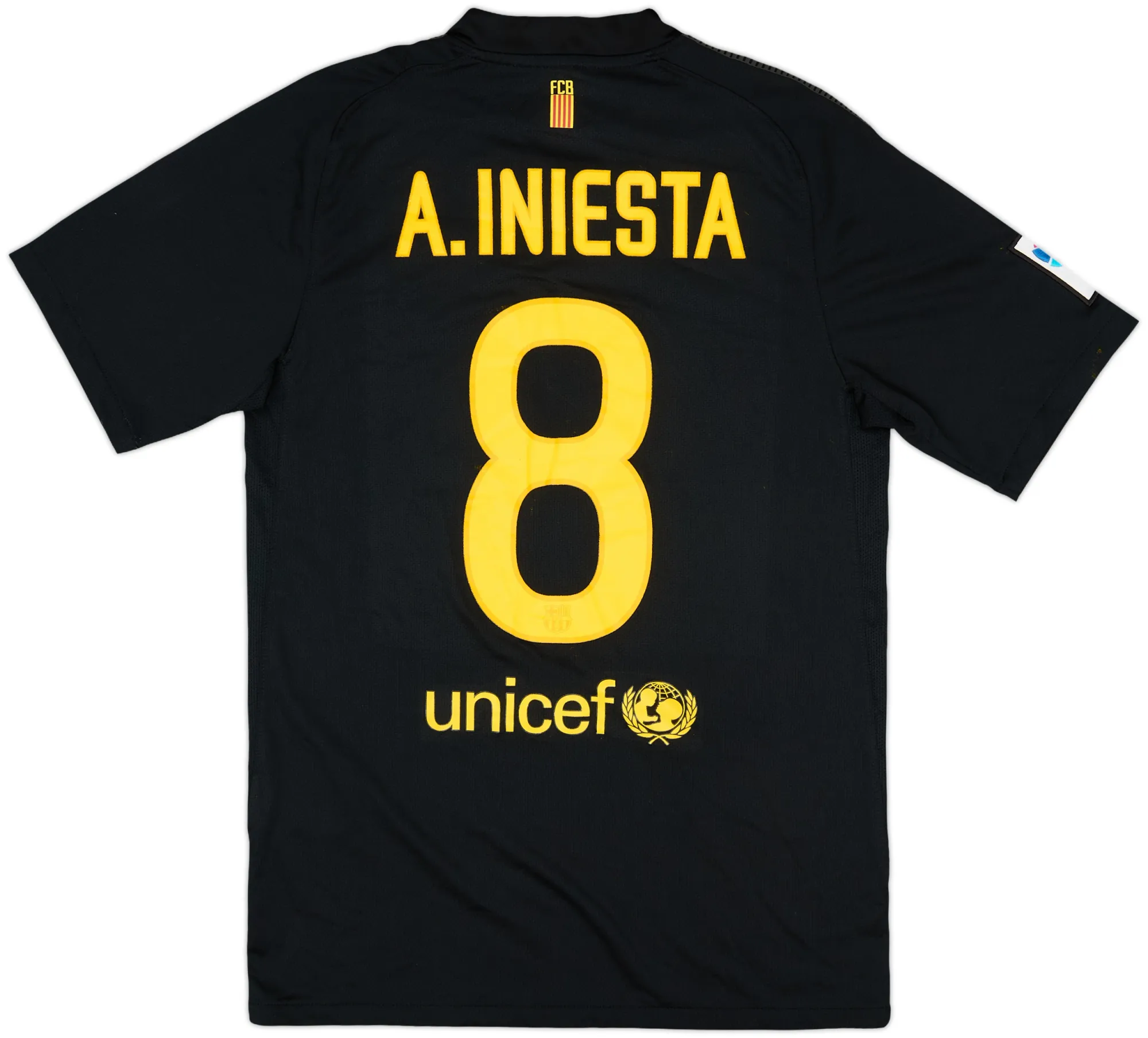 Nike Barcelona Mens SS Away Shirt 2011/12