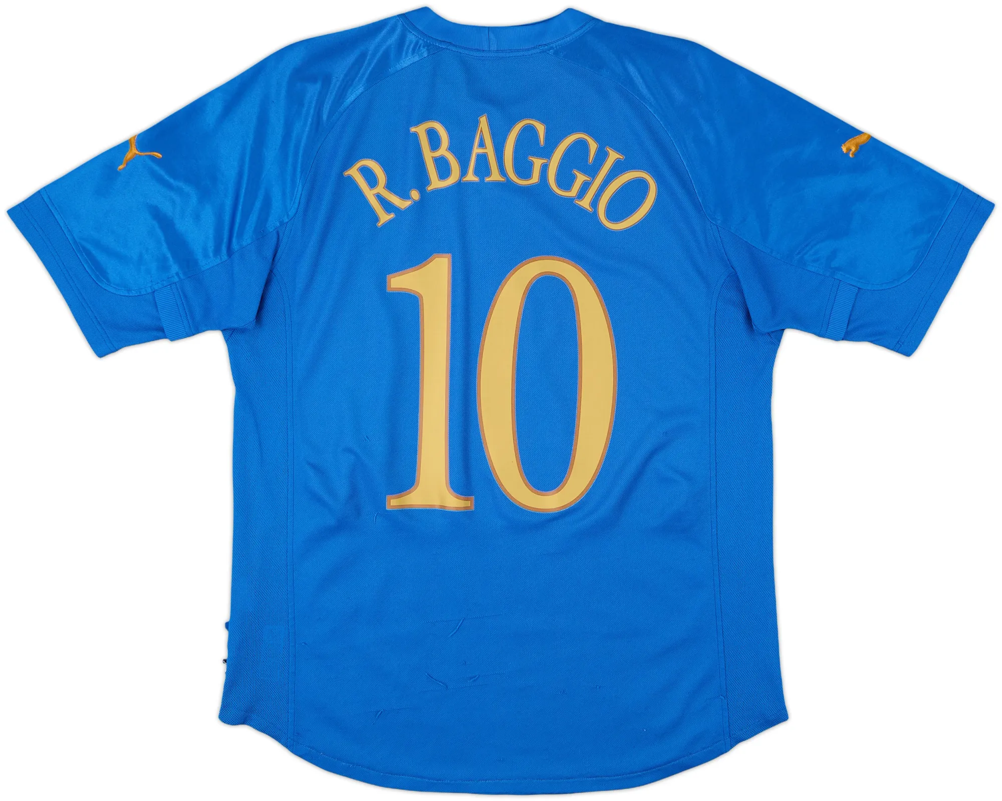 Puma Italy Mens SS Home Shirt 2004