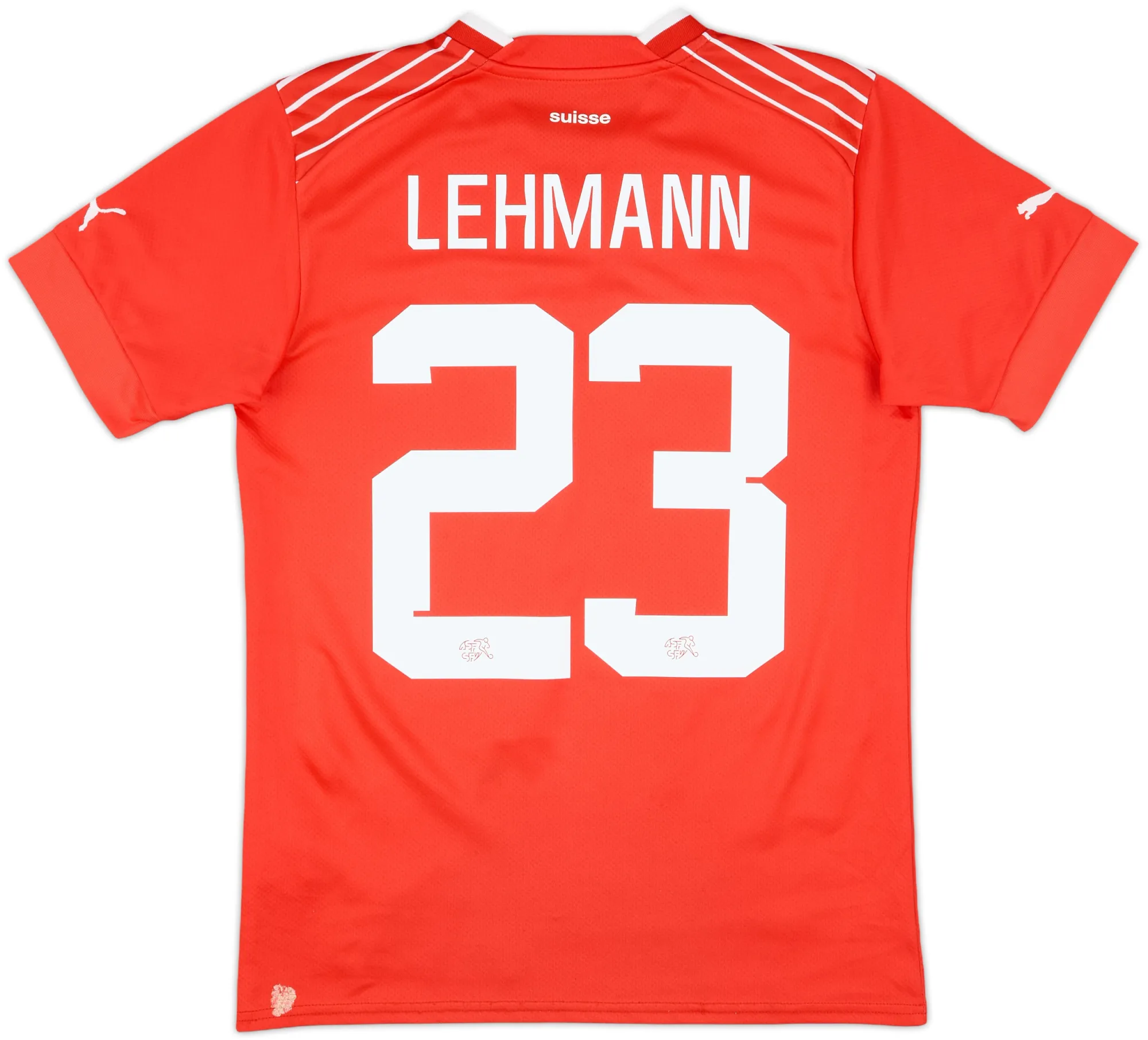 Puma Switzerland Mens SS Home Shirt 2022