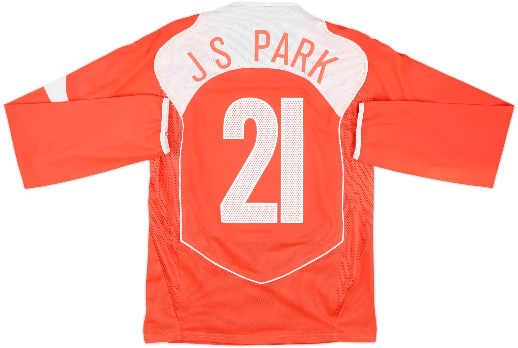 Nike South Korea Mens LS Player Issue Home Shirt 2004