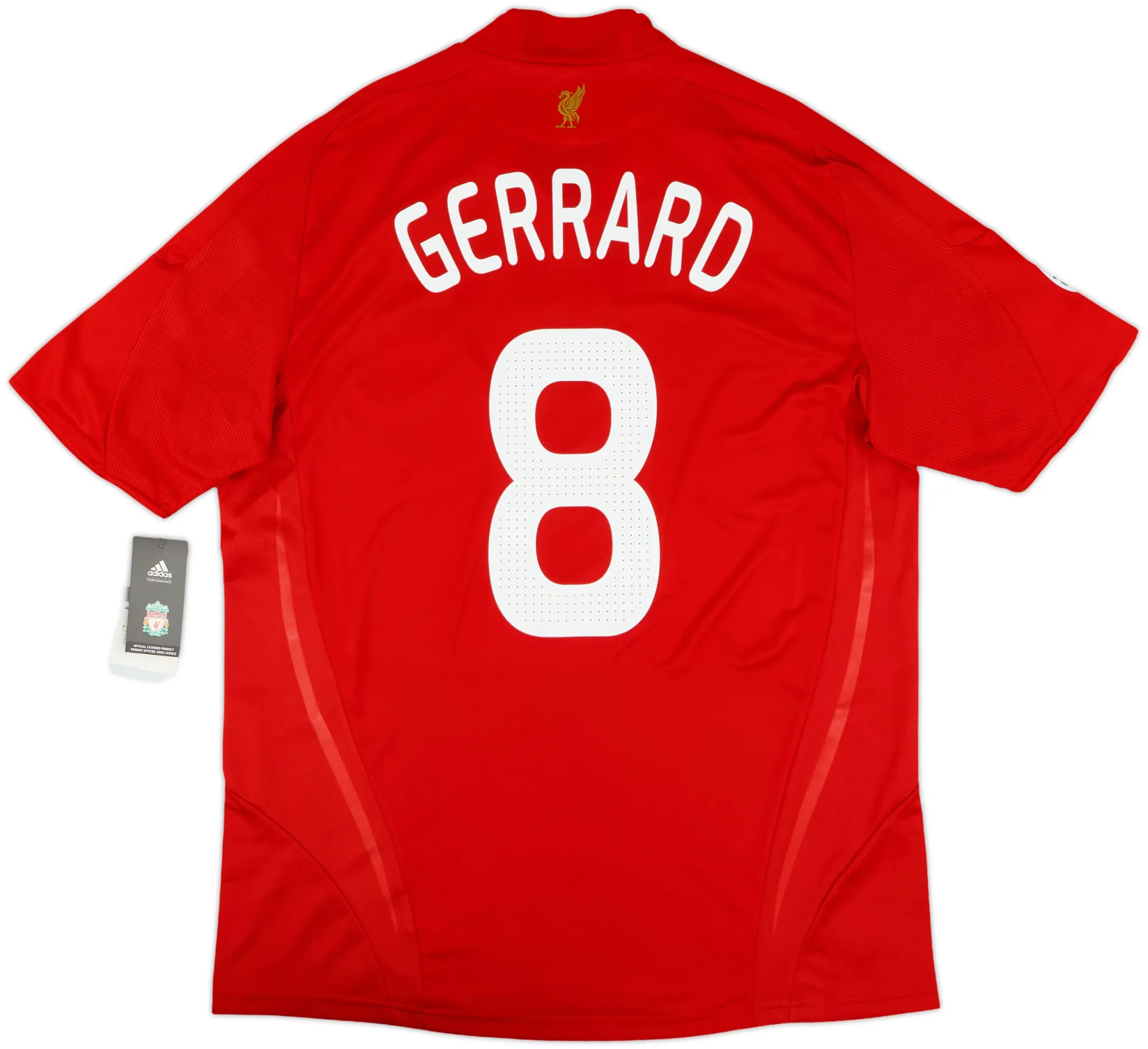 adidas Liverpool Mens SS Home Shirt 2008/10