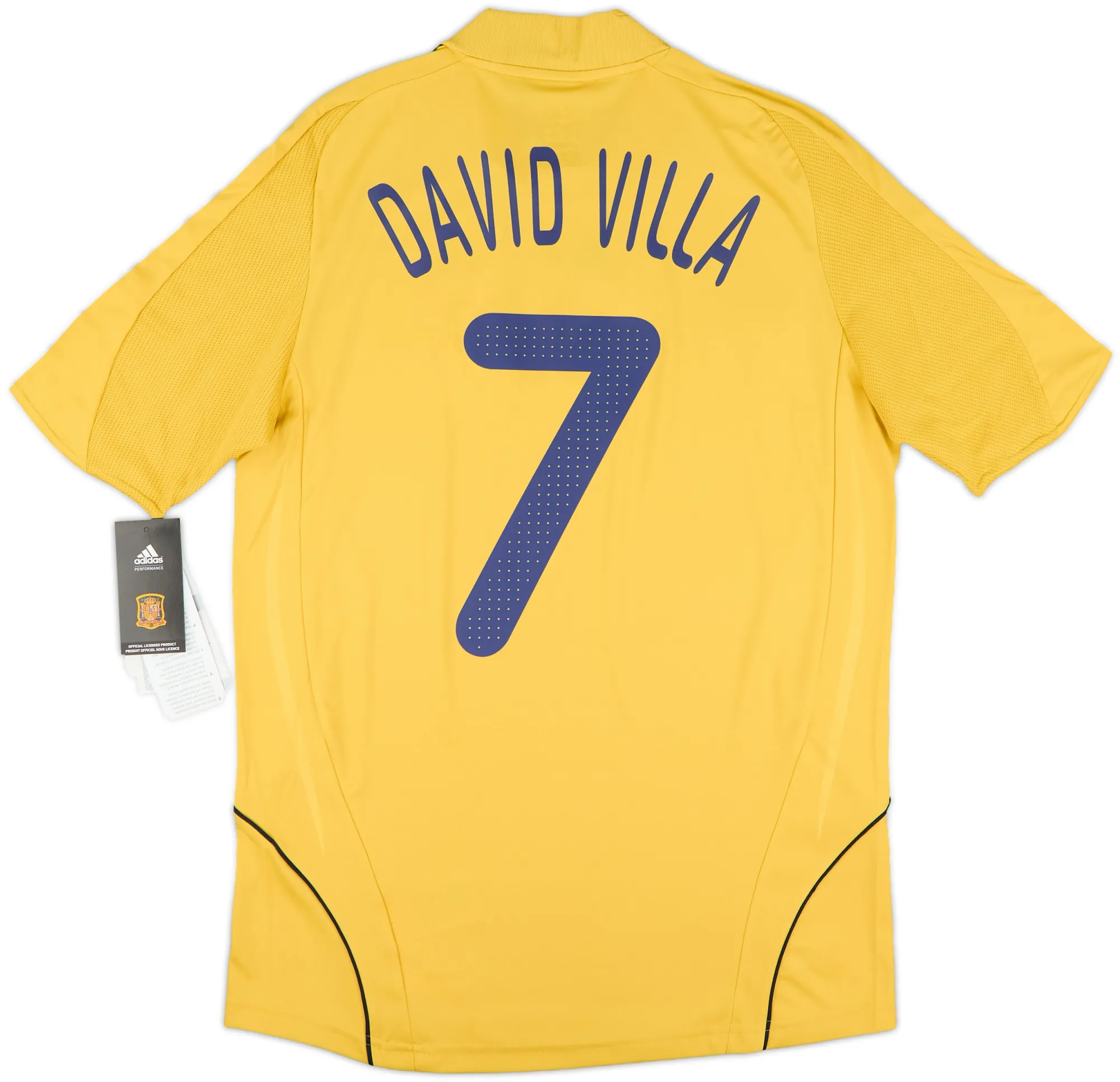 adidas Spain Mens SS Away Shirt 2008