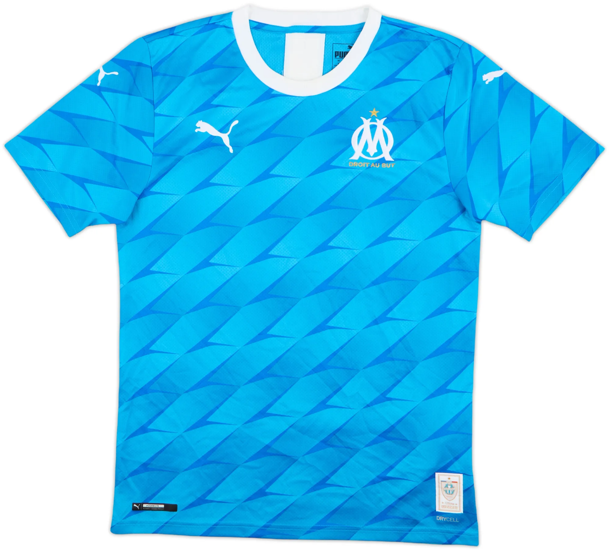 Puma Marseille Mens SS Away Shirt 2019/20