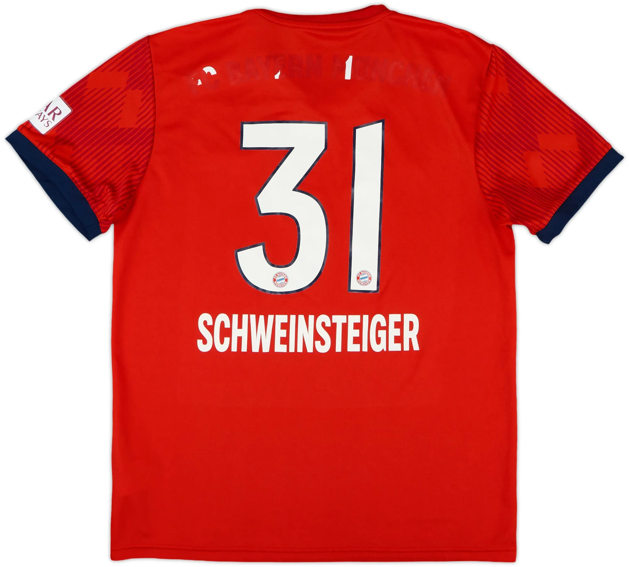 adidas Bayern Munich Mens SS Home Shirt 2018/19