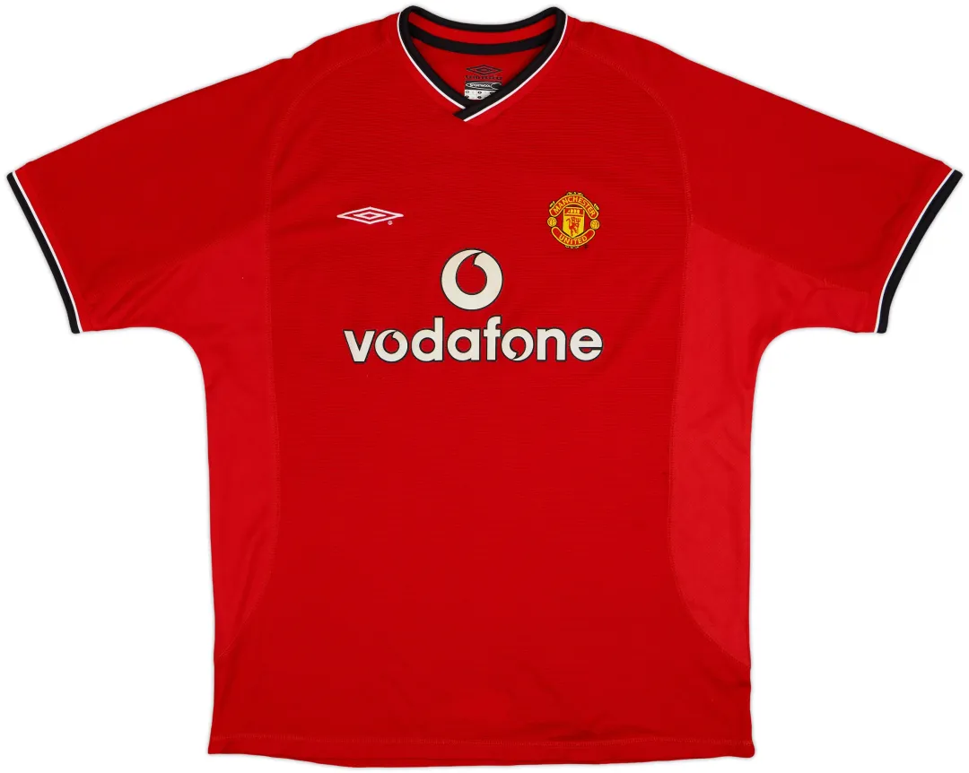 Umbro Manchester United Mens SS Home Shirt 2000/02