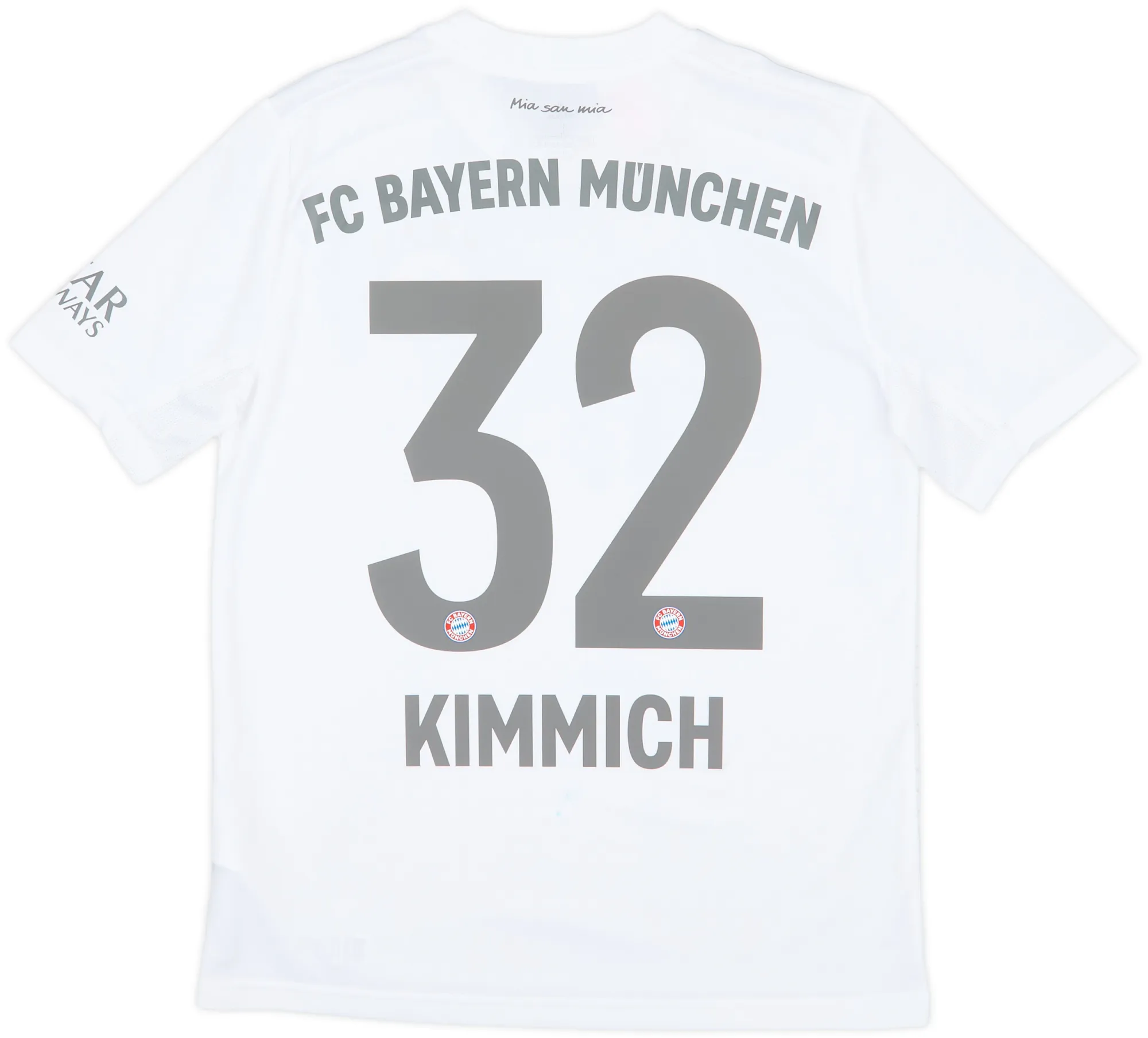adidas Bayern Munich Boys SS Away Shirt 2019/20