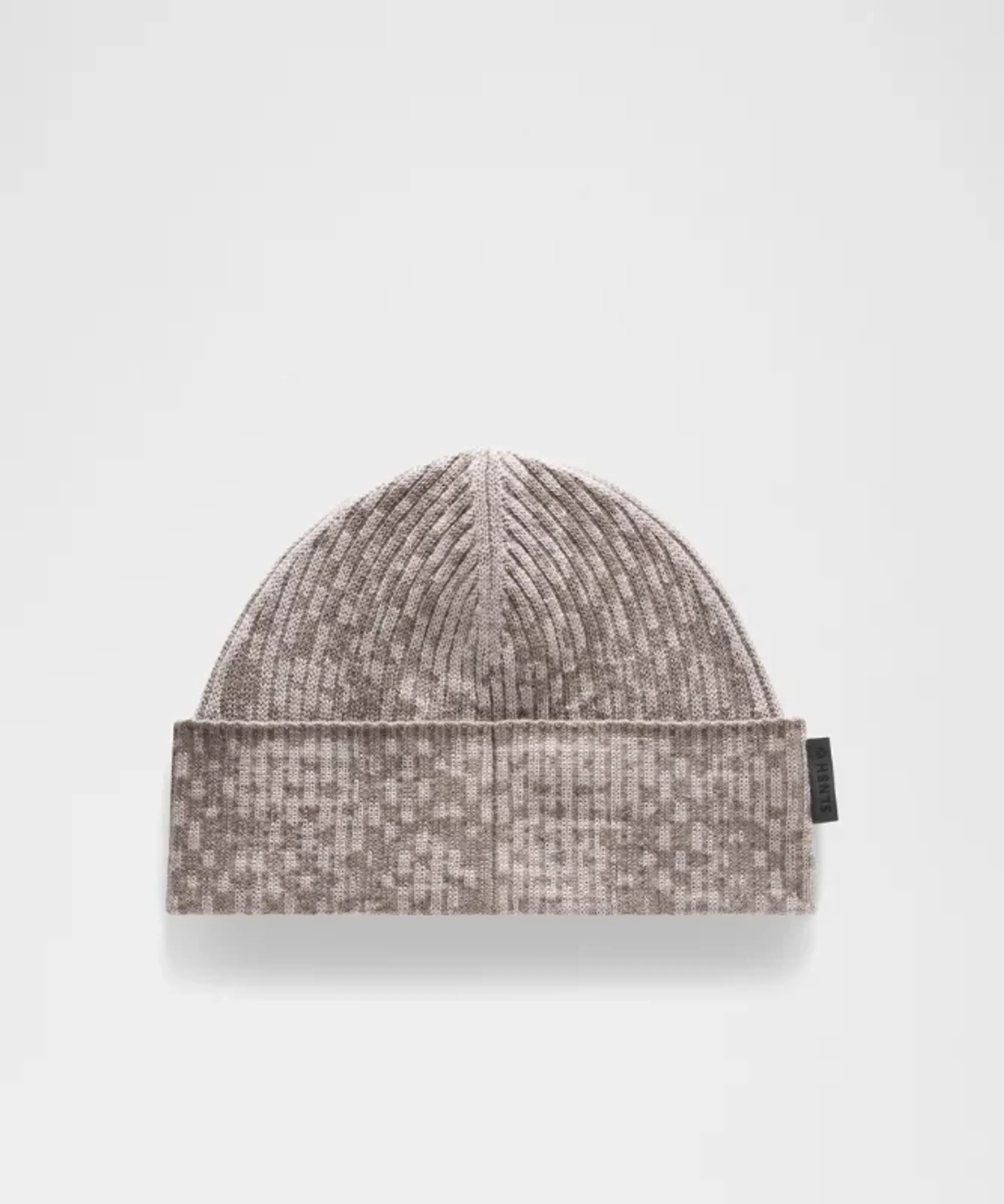 lululemon – Ribbed Merino Wool Beanie Hat SLNSH Collection – Color Brown