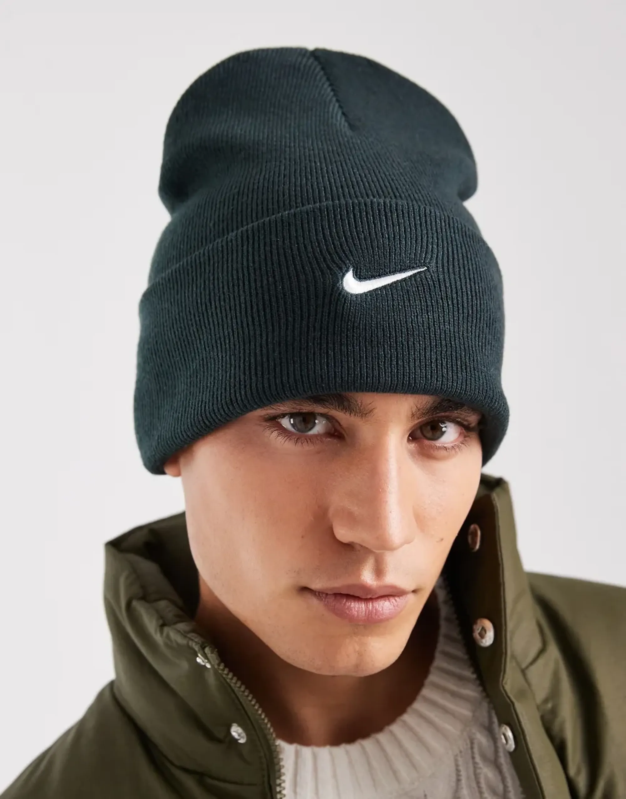 Nike Beanie Peak Swoosh - ['Green']