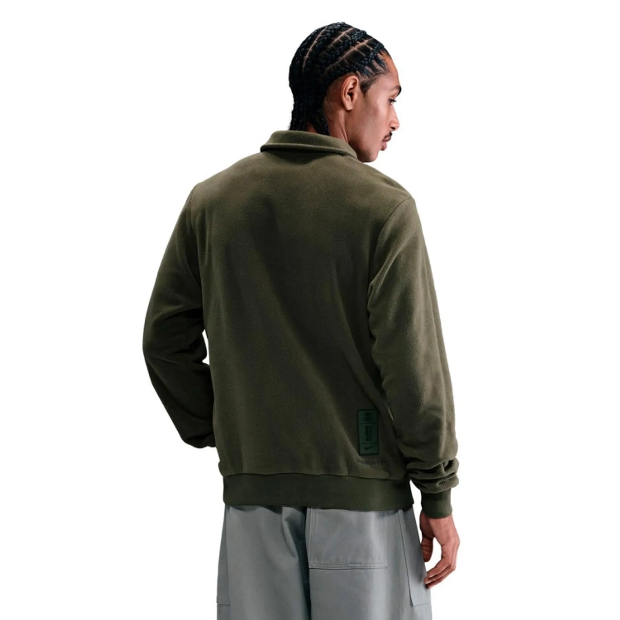 PSG Nike Winter Quarter Zip Hoodie - Khaki