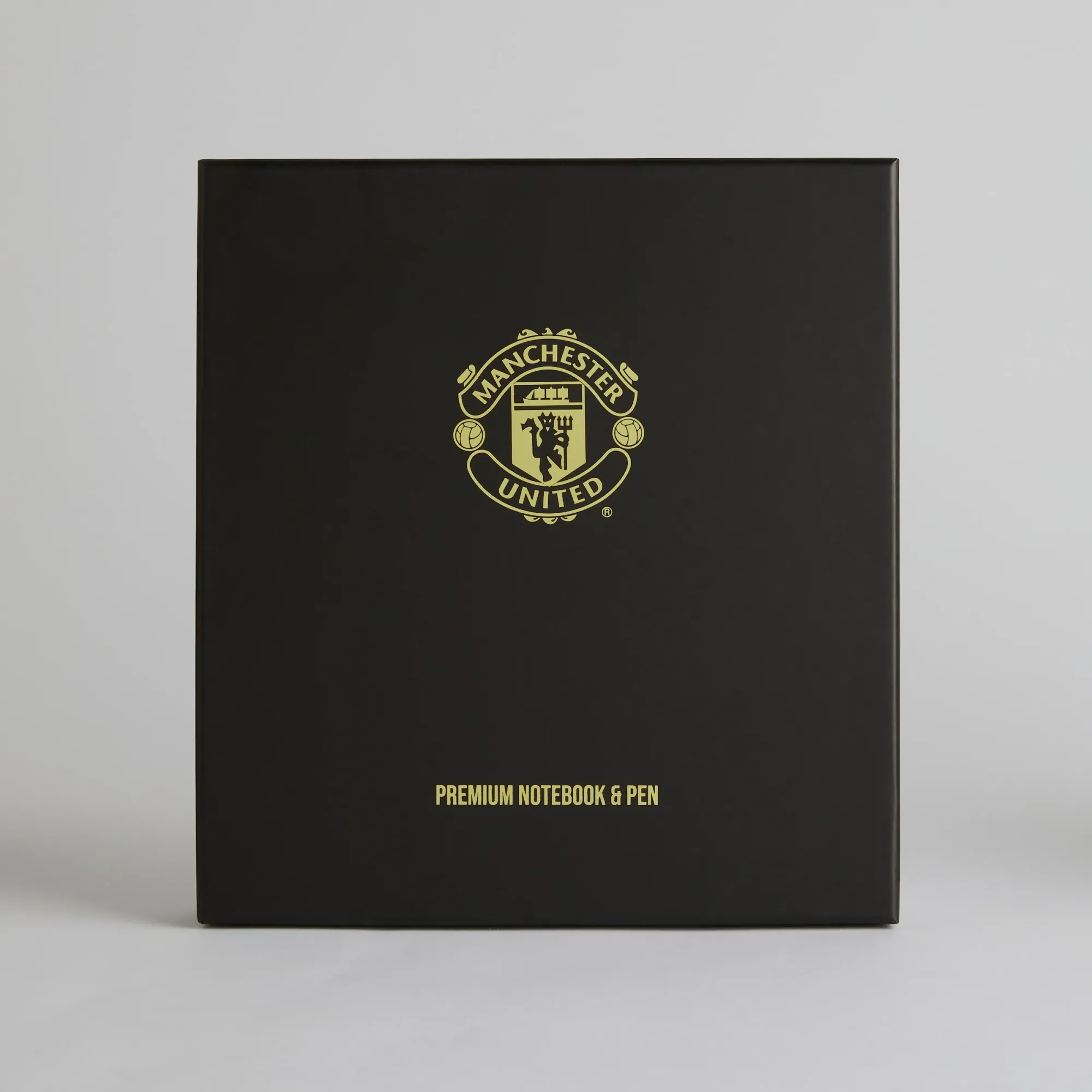 Manchester United Notebook and Pen Gift Box Black