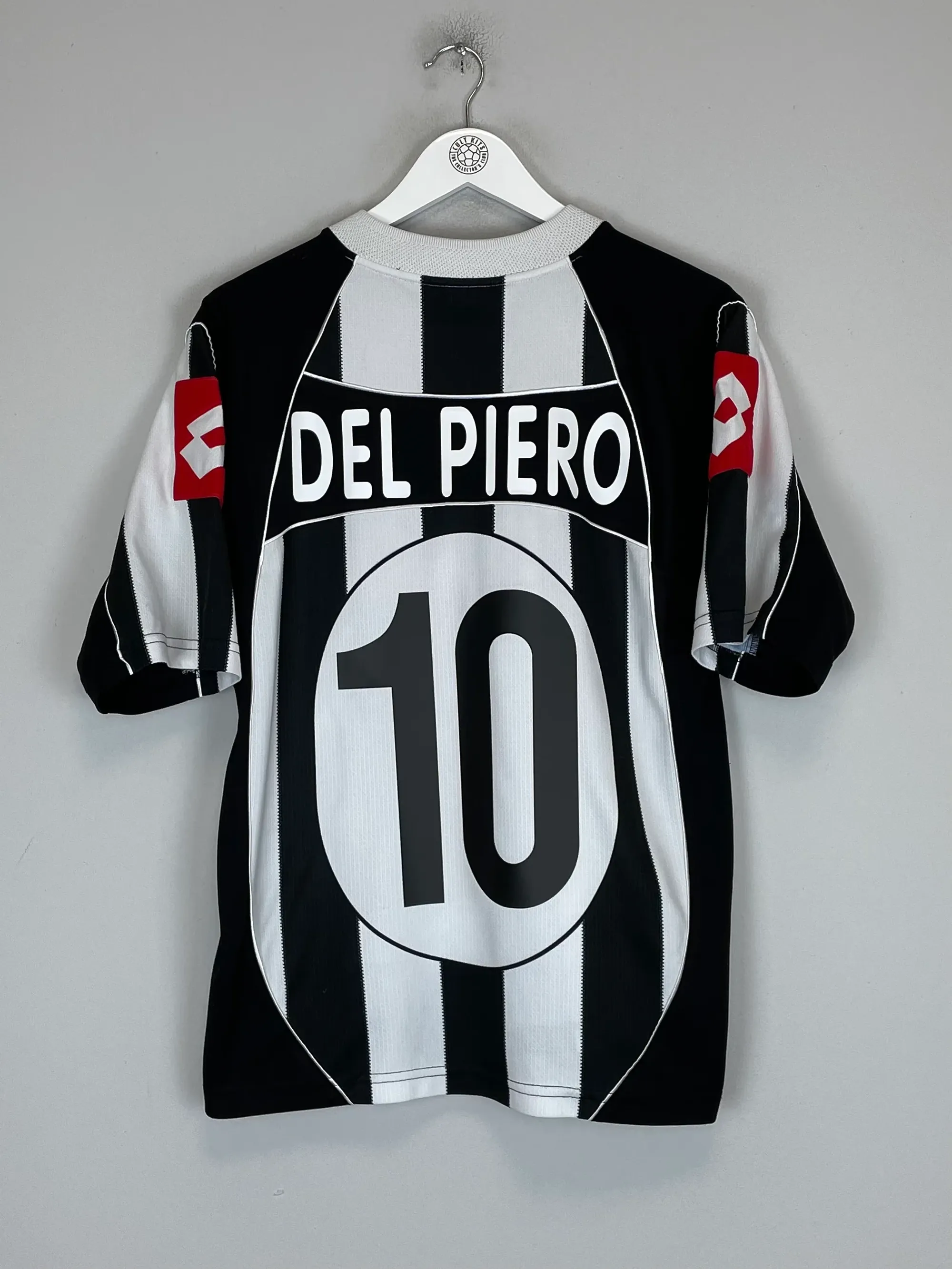 2002/03 JUVENTUS DEL PIERO #10 HOME SHIRT (M) LOTTO | CULT KITS