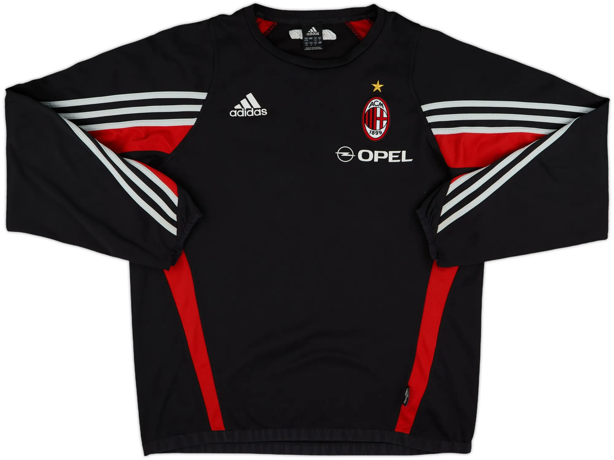 adidas AC Milan Mens SS Home Shirt 2003/04
