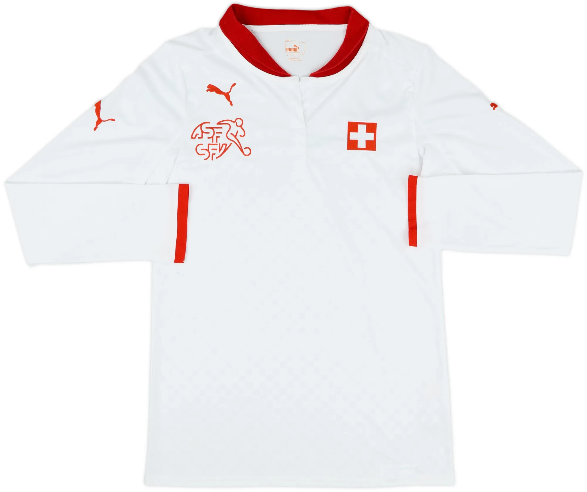 Puma Switzerland Mens LS Away Shirt 2012