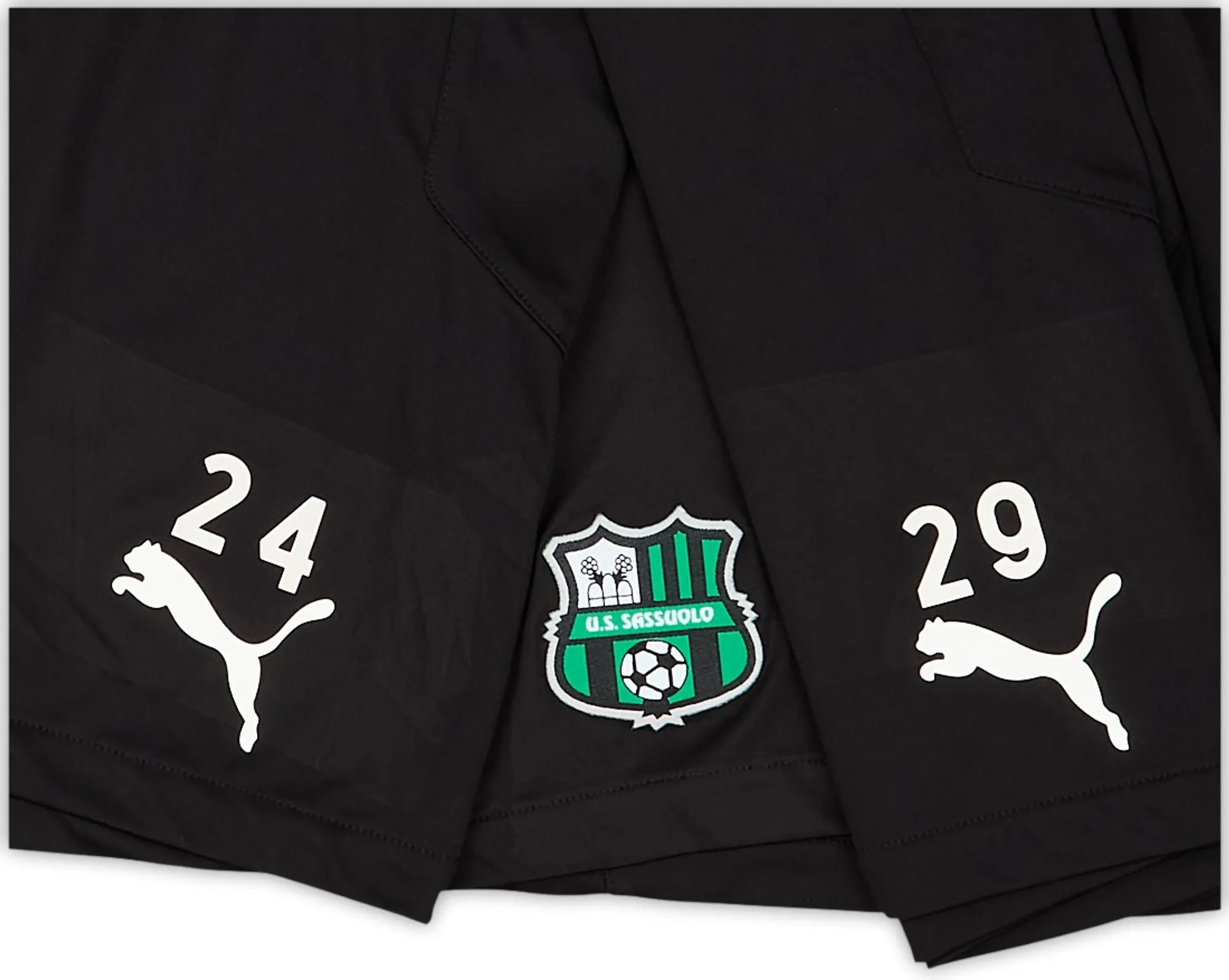 2021-22 Sassuolo Player Issue Puma Training Shorts # - 8/10 - (L)