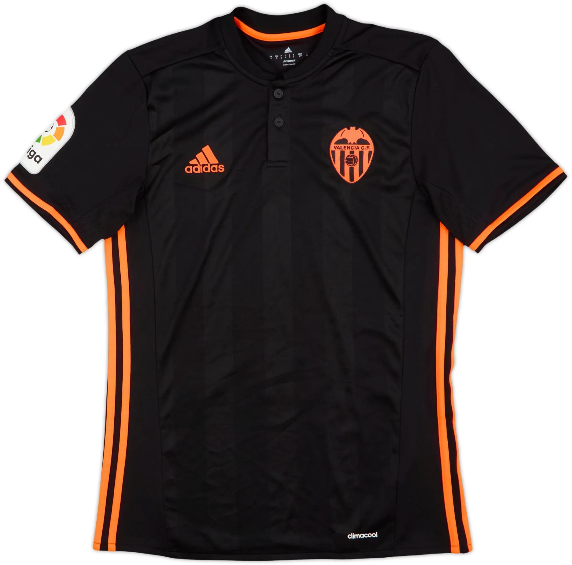 adidas Valencia Mens SS Away Shirt 2016/17