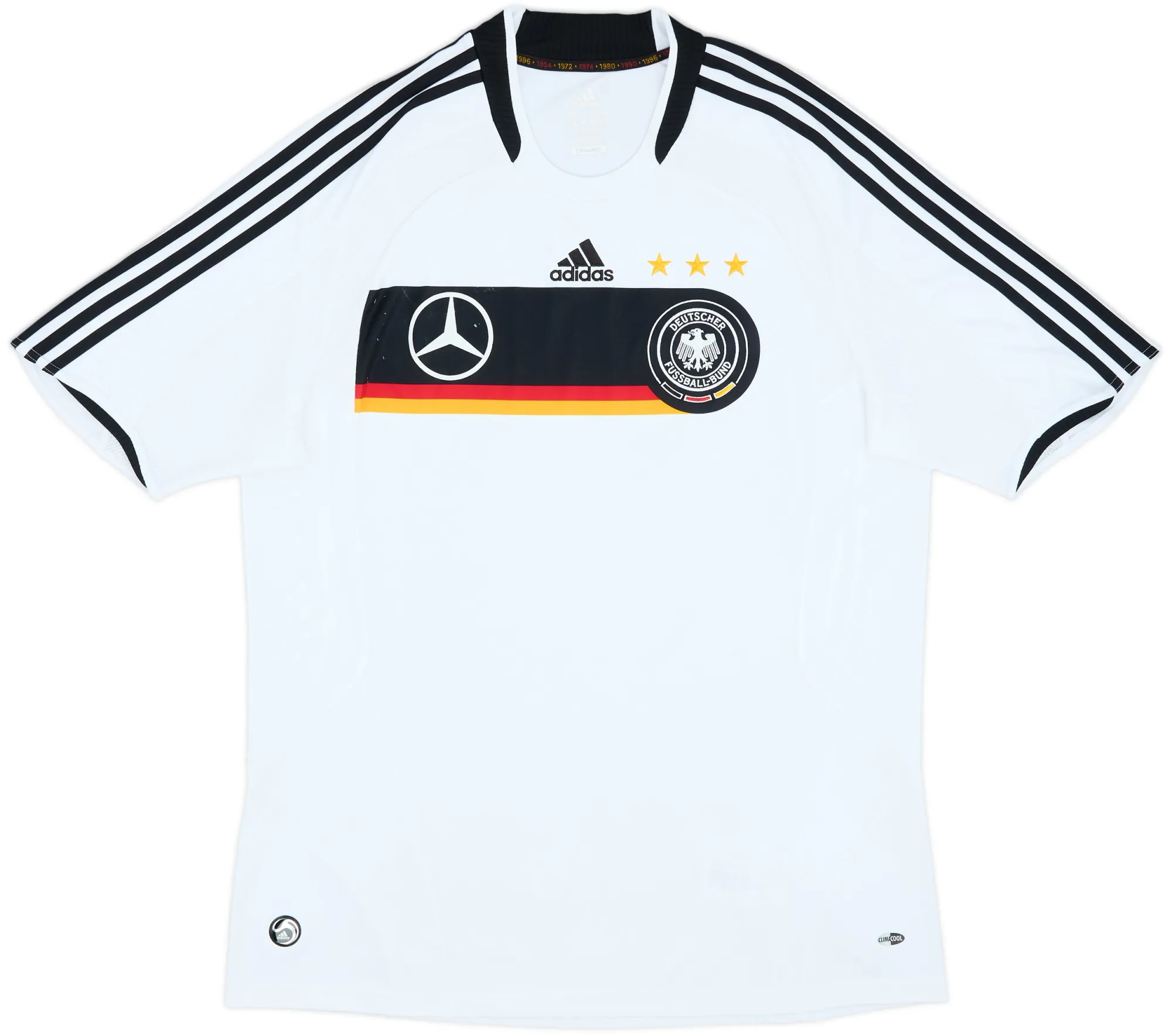 adidas Germany Mens SS Home Shirt 2008