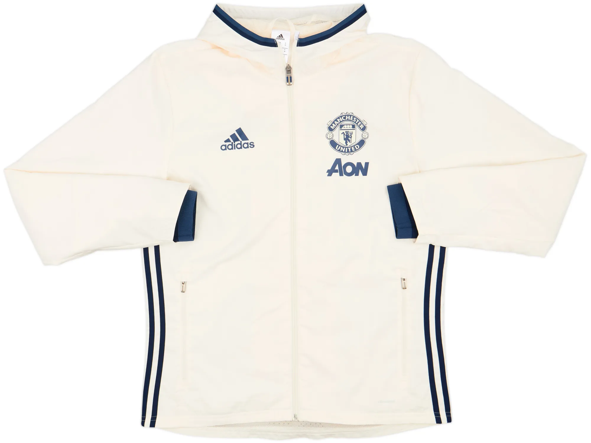 2016-17 Manchester United adidas Track Jacket - 9/10 - (M)