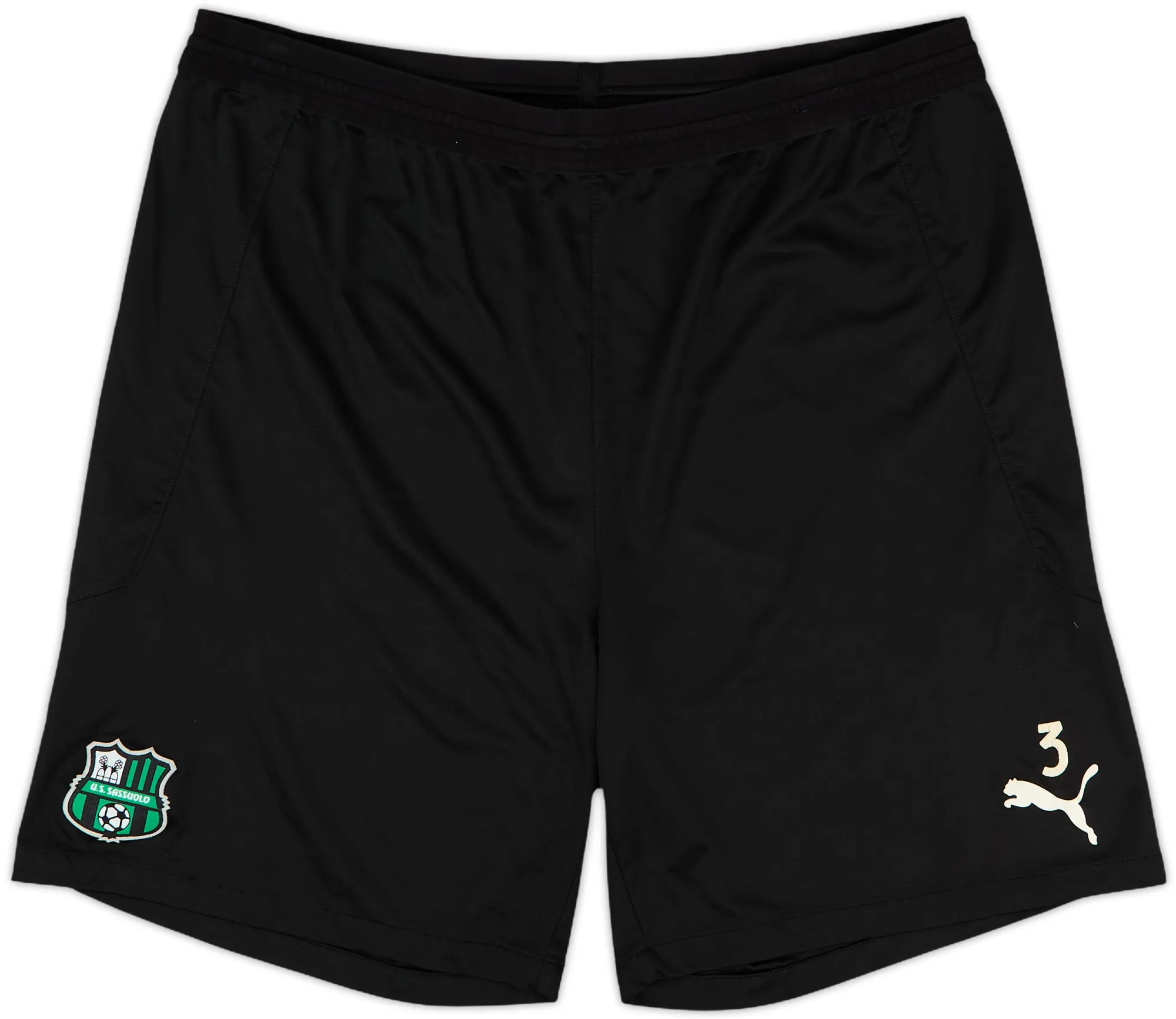 Puma Sassuolo Mens Player Issue Home Shorts 2020/21