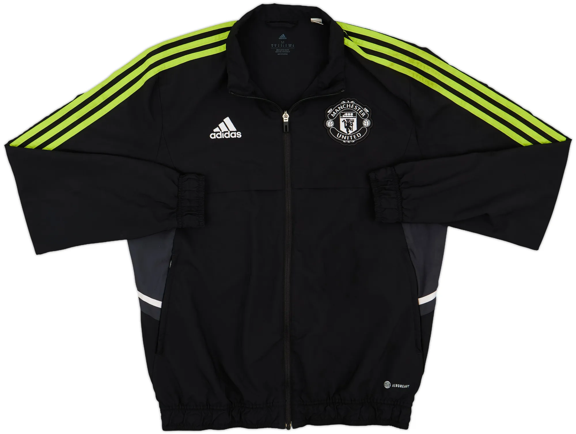 2022-23 Manchester United adidas Track Jacket - 10/10 - (M)