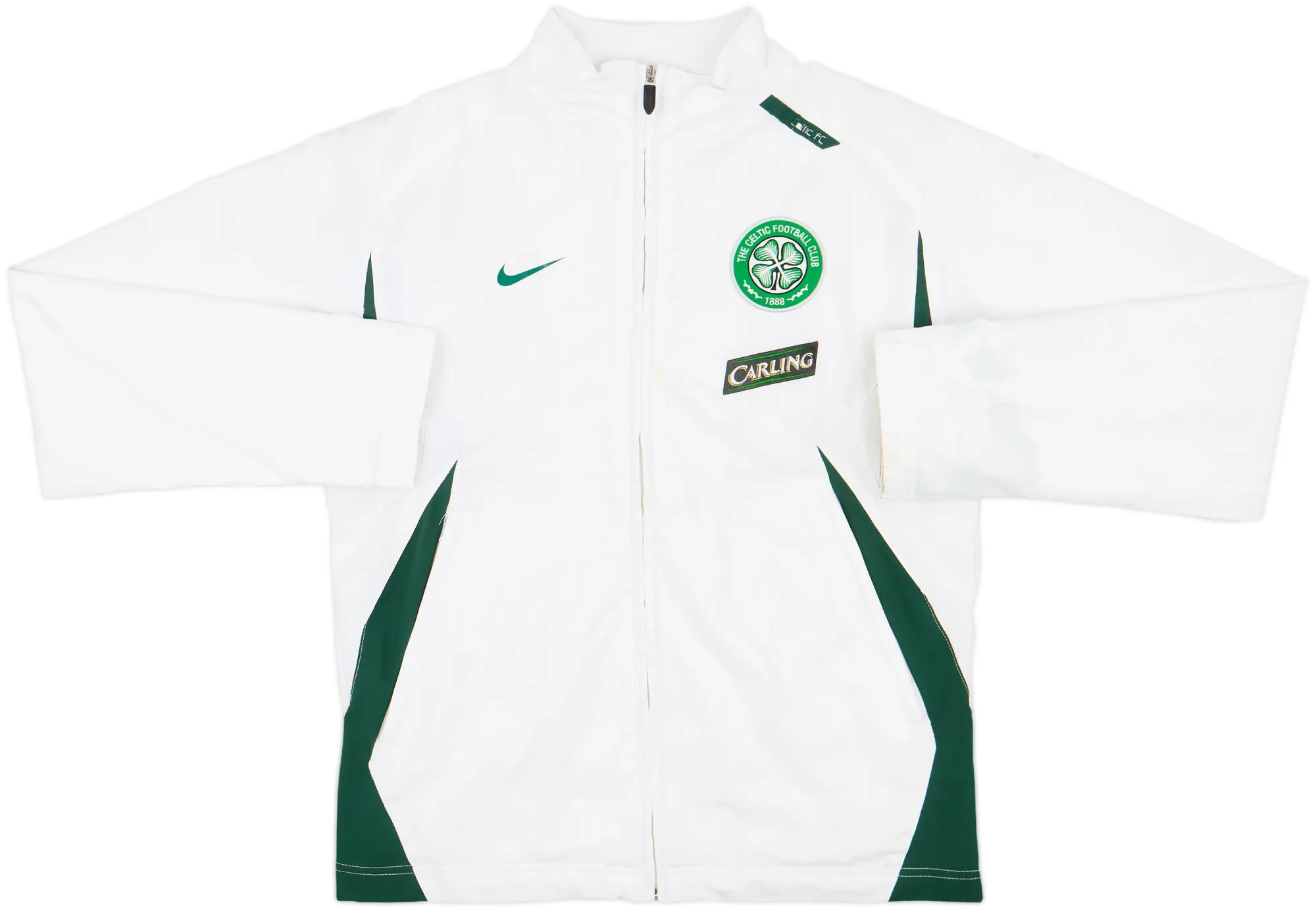2007-08 Celtic Nike Track Jacket - 6/10 - (S)