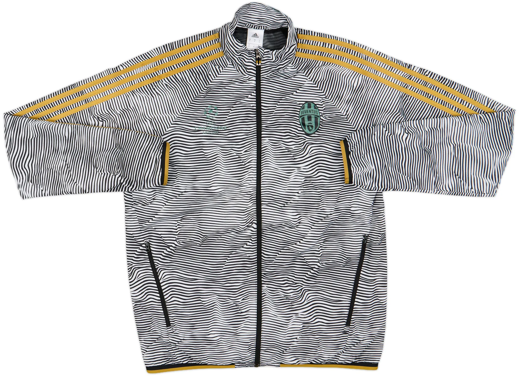 2015-16 Juventus CL adidas Track Jacket - 6/10 - (M)