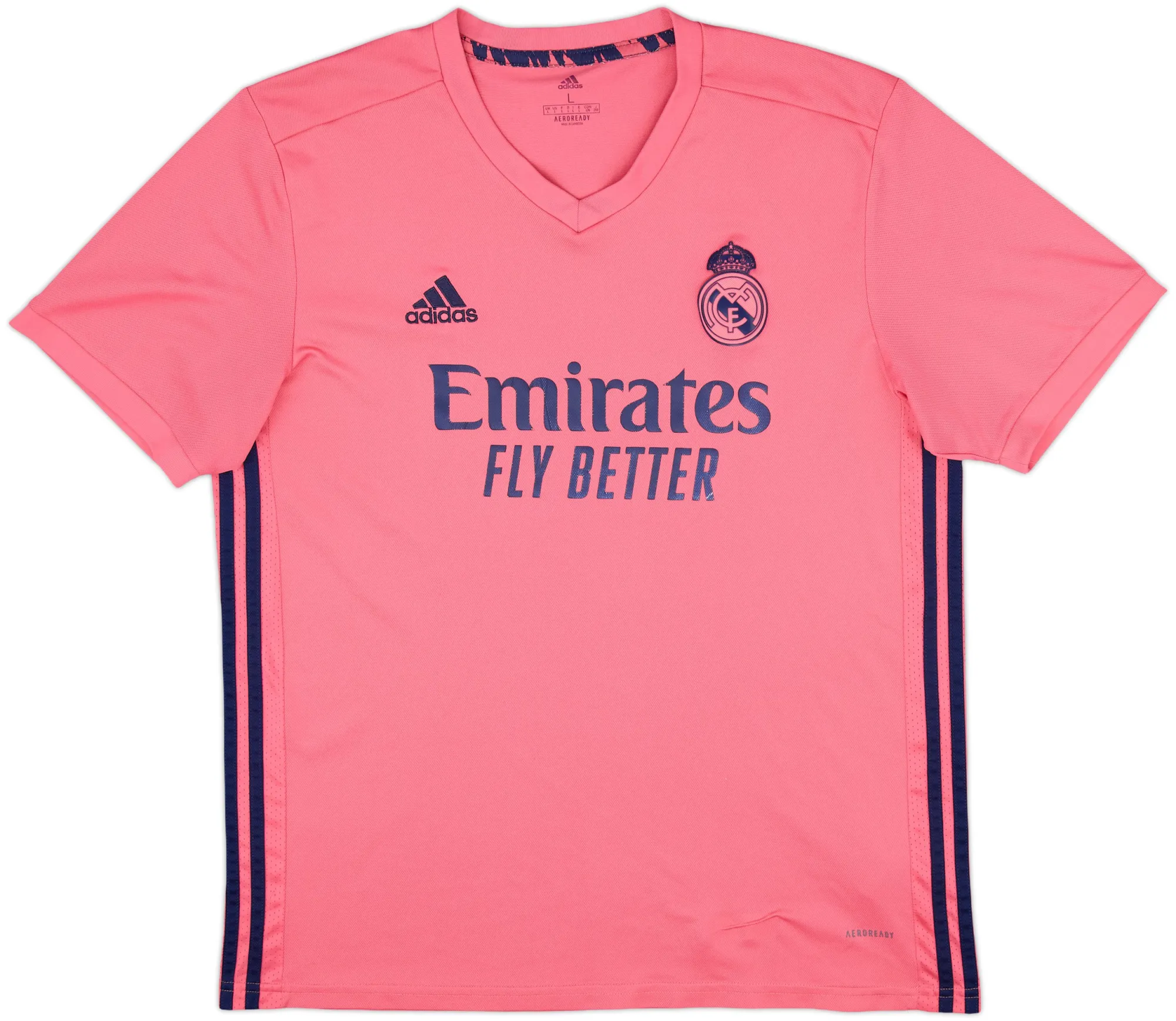 adidas Real Madrid Mens SS Away Shirt 2020/21