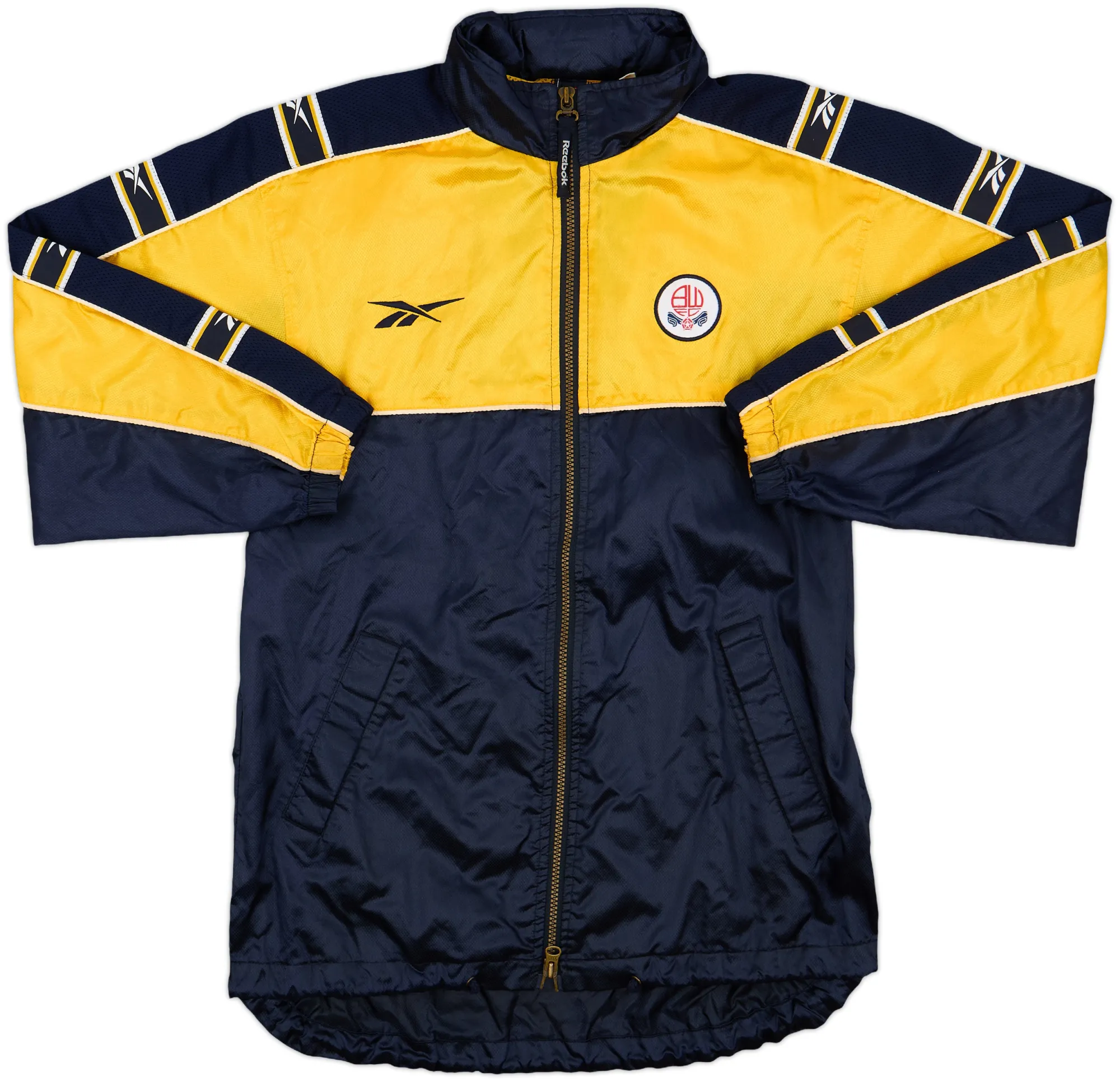 1999-01 Bolton Wanderers Reebok Track Jacket - 6/10 - (XS)