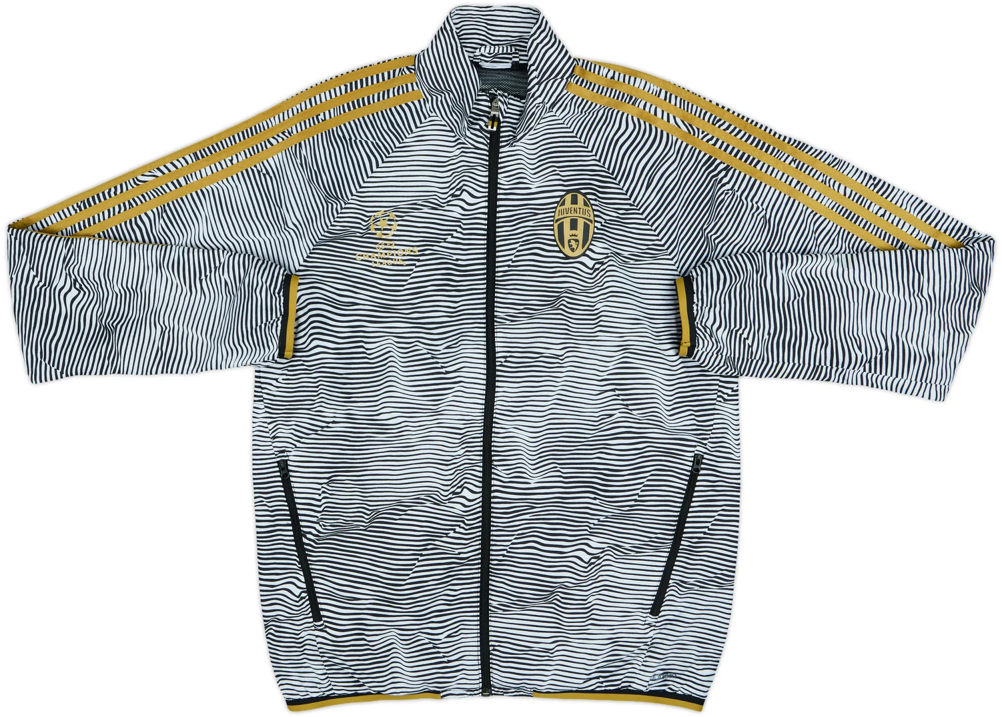 2015-16 Juventus CL adidas Track Jacket - 9/10 - (M)