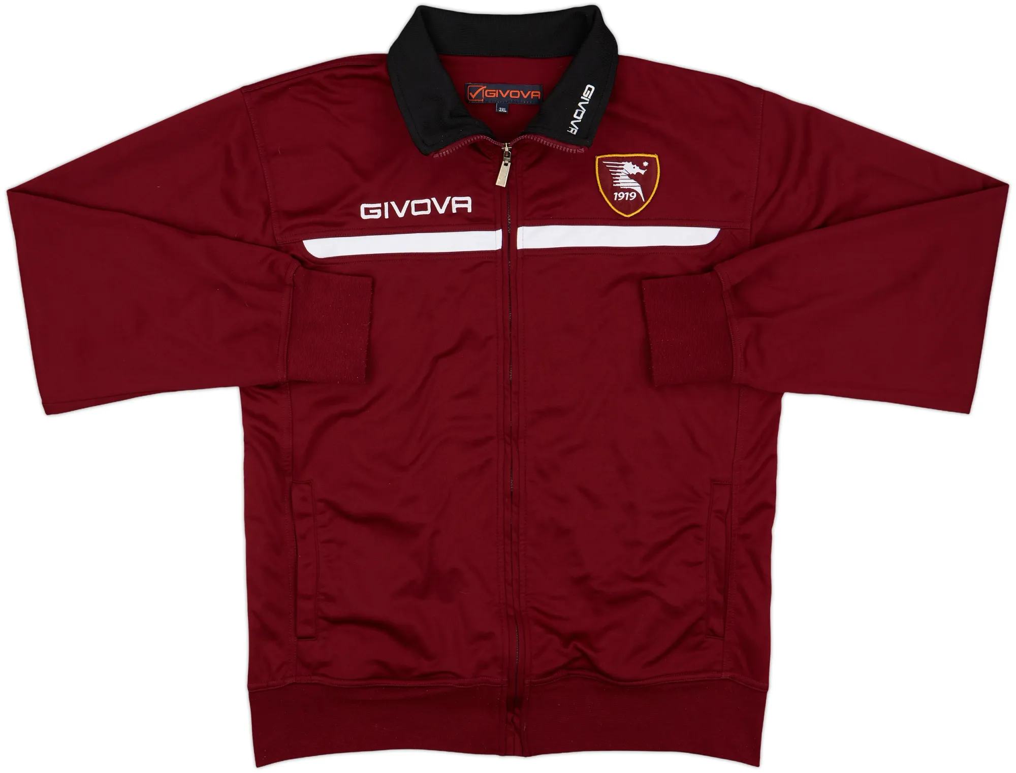 2014-15 Salernitana Givova Track Jacket - 8/10 - (3XL)