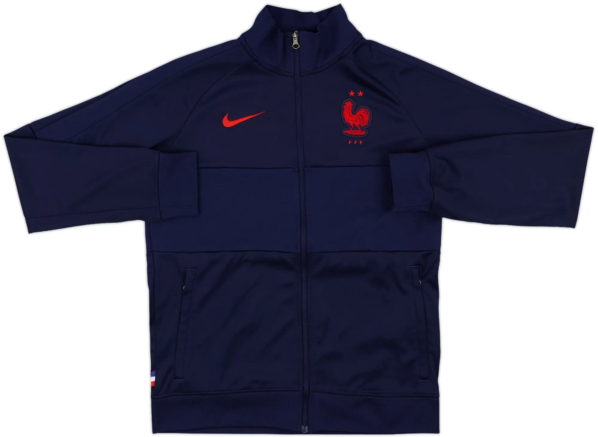 2020-21 France Nike Track Jacket - 8/10 - (L.Boys)