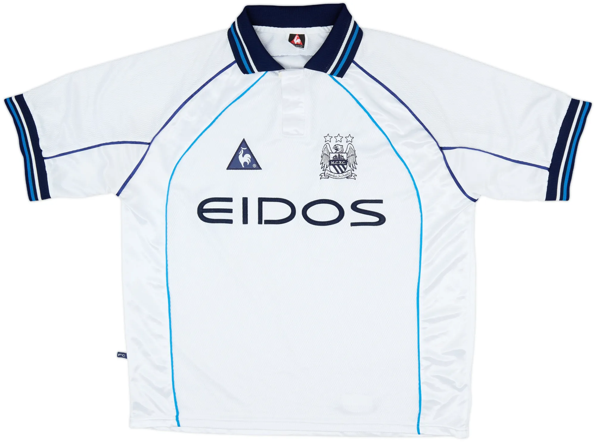 LeCoqSportif Manchester City Mens SS Away Shirt 1999/00