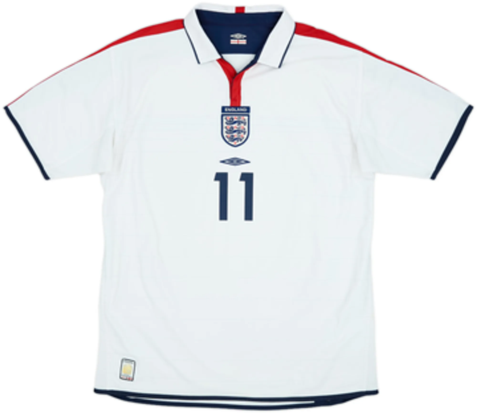 Umbro England Mens SS Home Shirt 2003